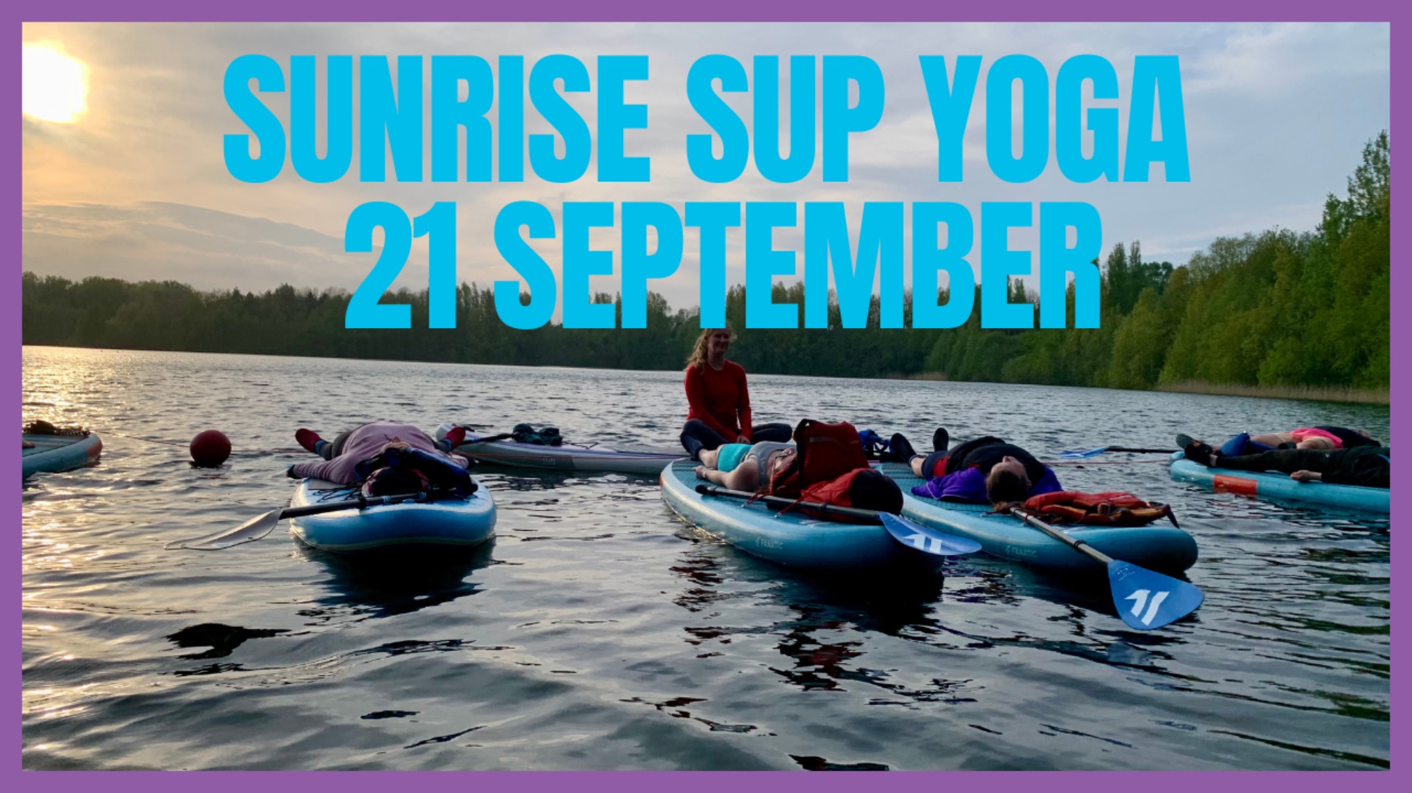 International Day of Peace Sunrise SUP Yoga at Calmwater Bay