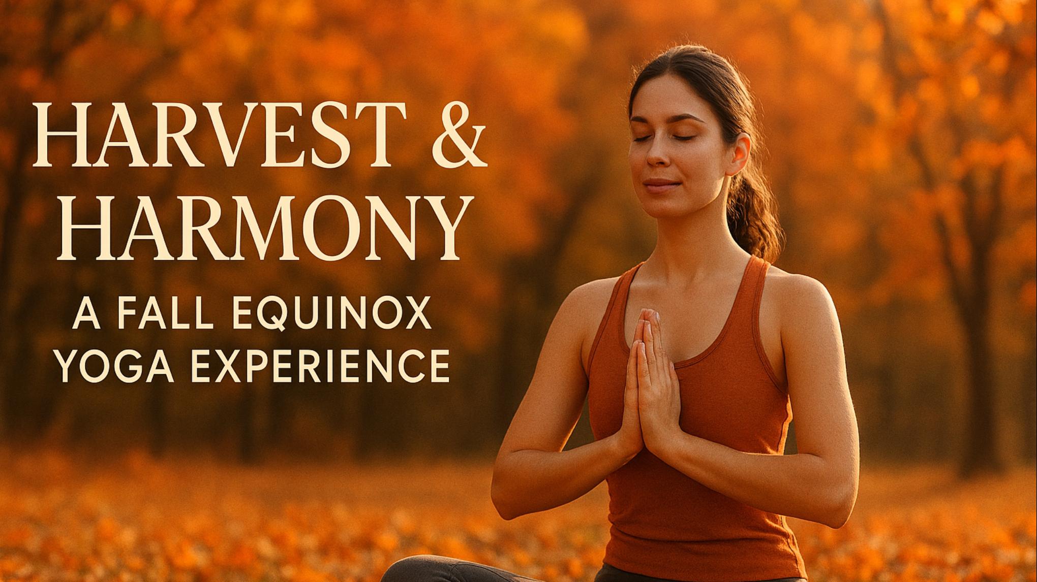 🍂Harvest & Harmony: a fall equinox yoga experience