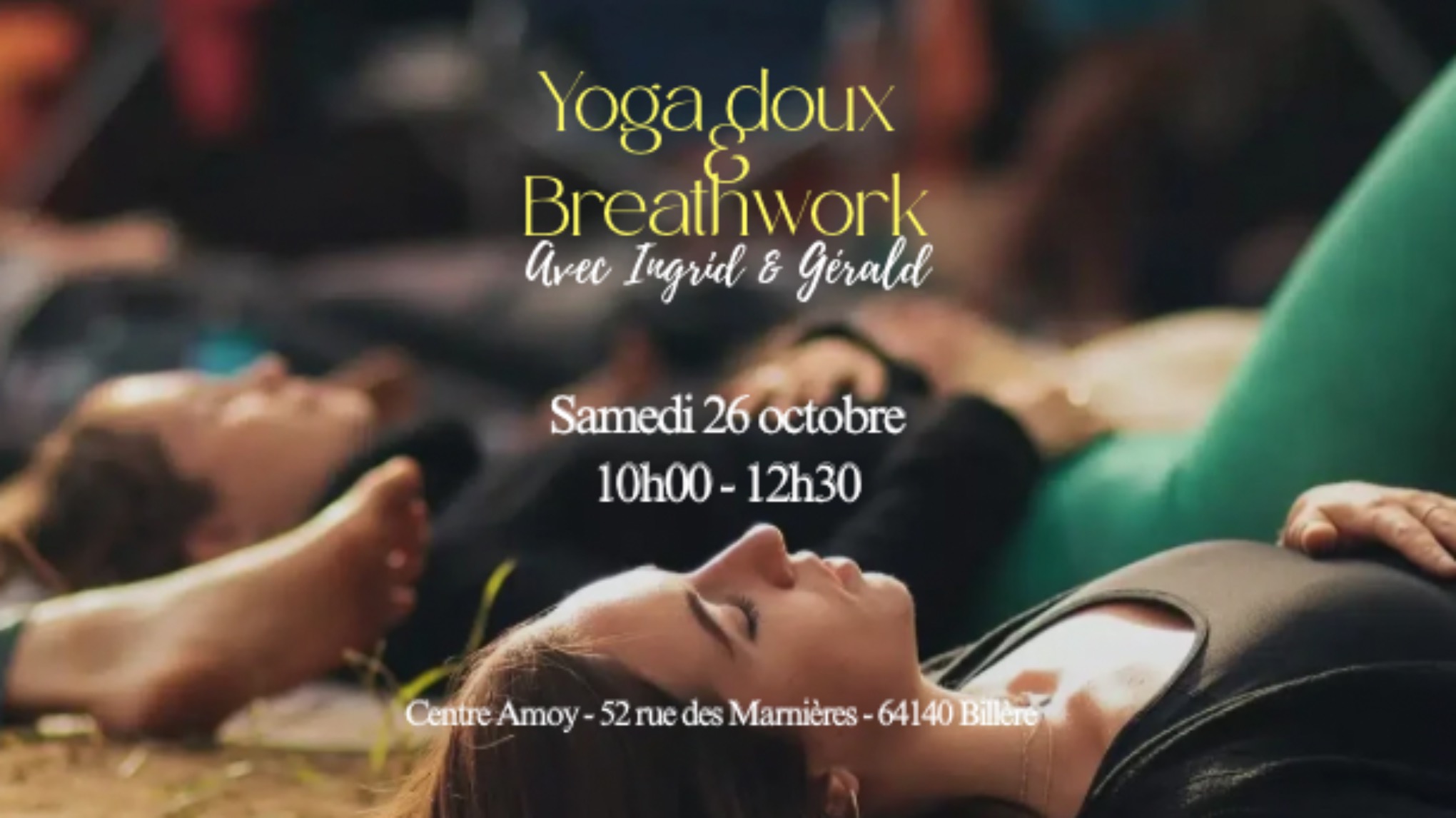 🍃 Atelier Yoga Doux & Breathwork