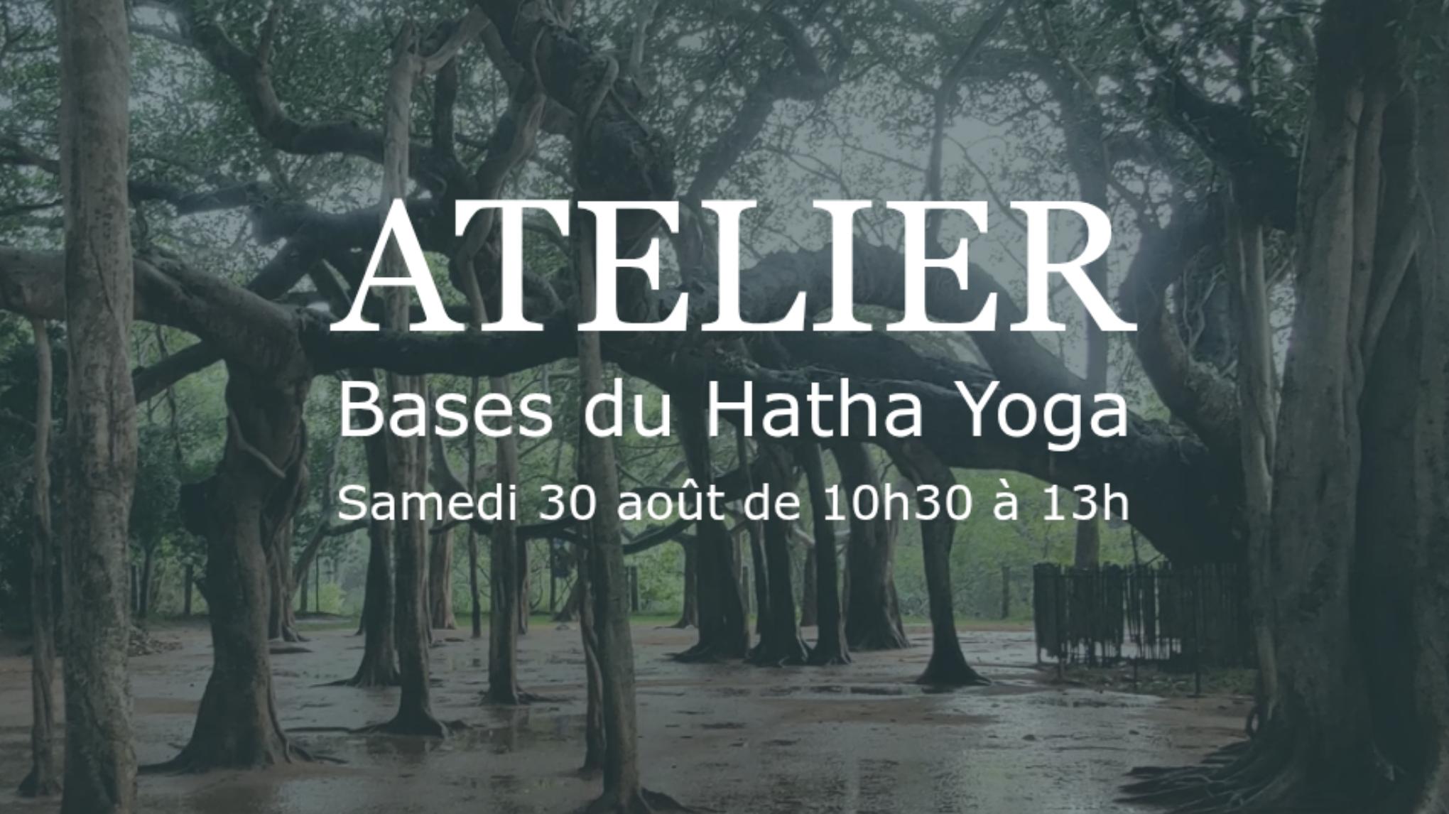Atelier - les bases du Hatha Yoga