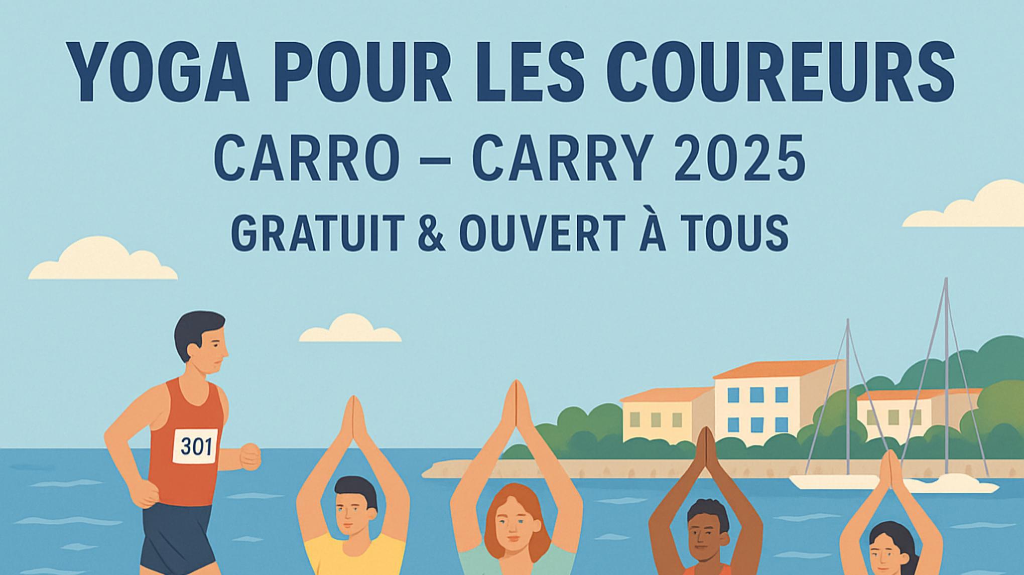 Yoga & run à la Course Carro-Carry