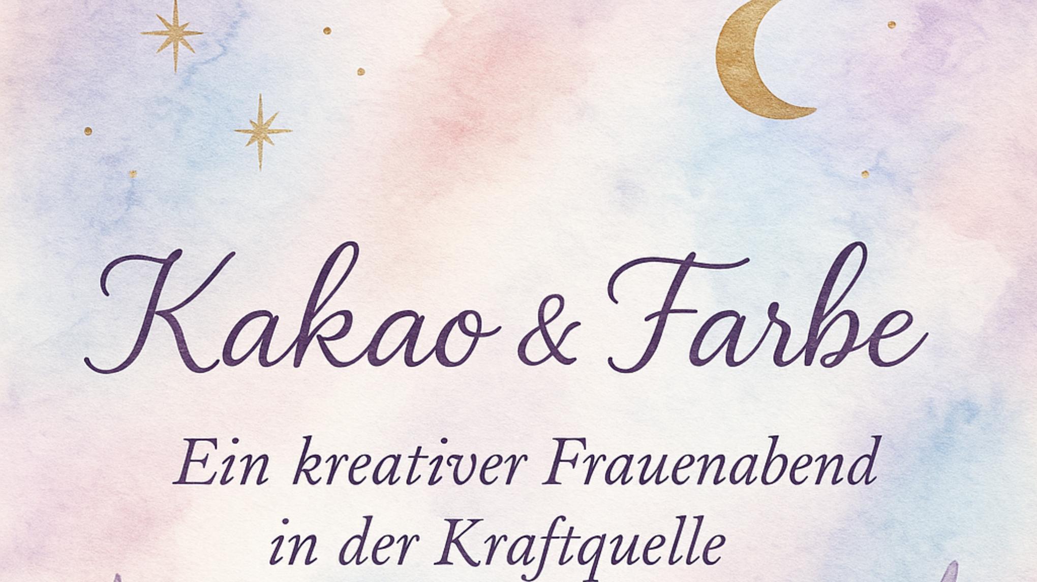KAKAO & FARBE - Kreativer Frauenabend