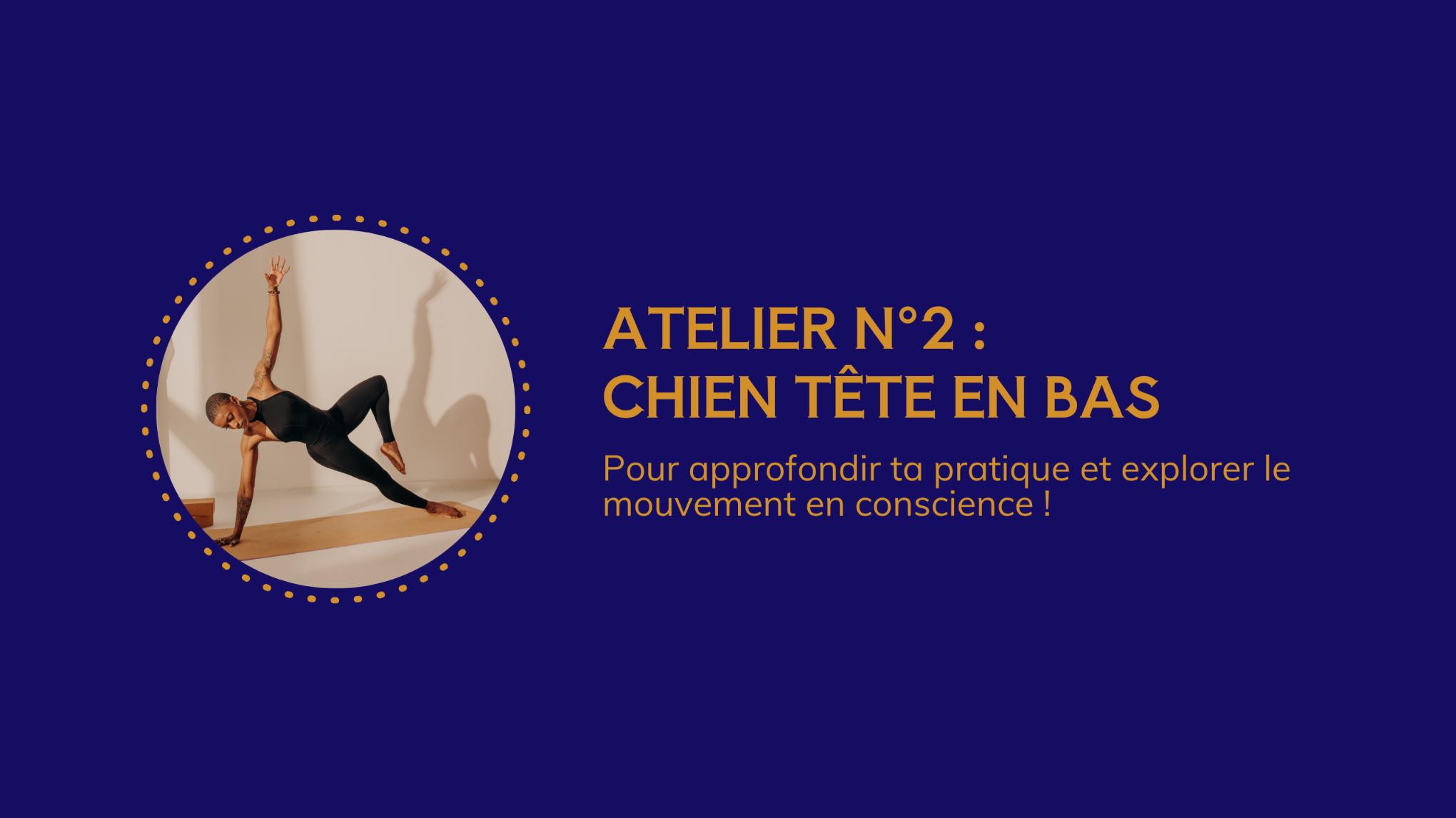 ATELIER Chien tête en bas