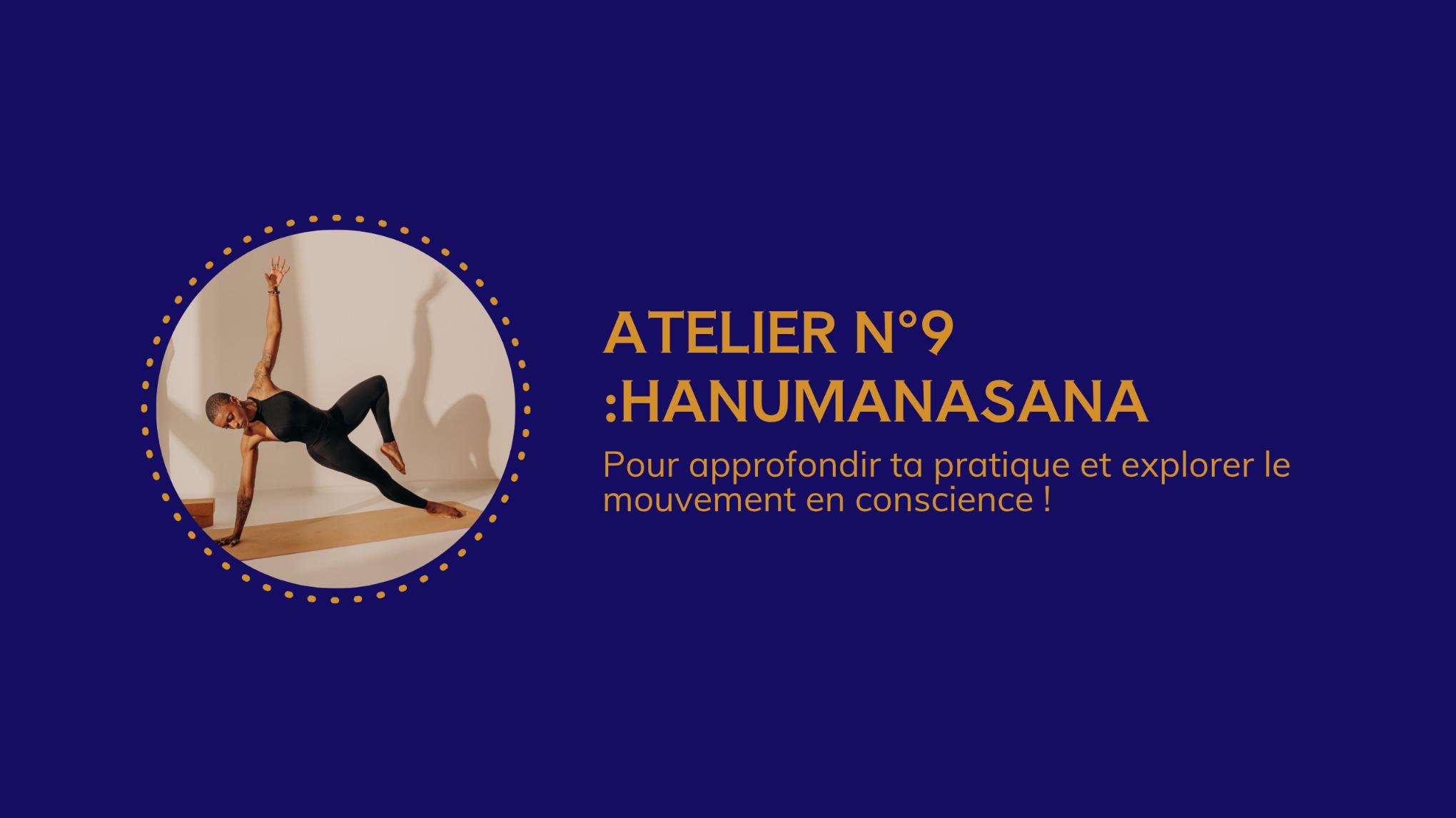 ATELIER Hanumanasana (grand écart latéral)