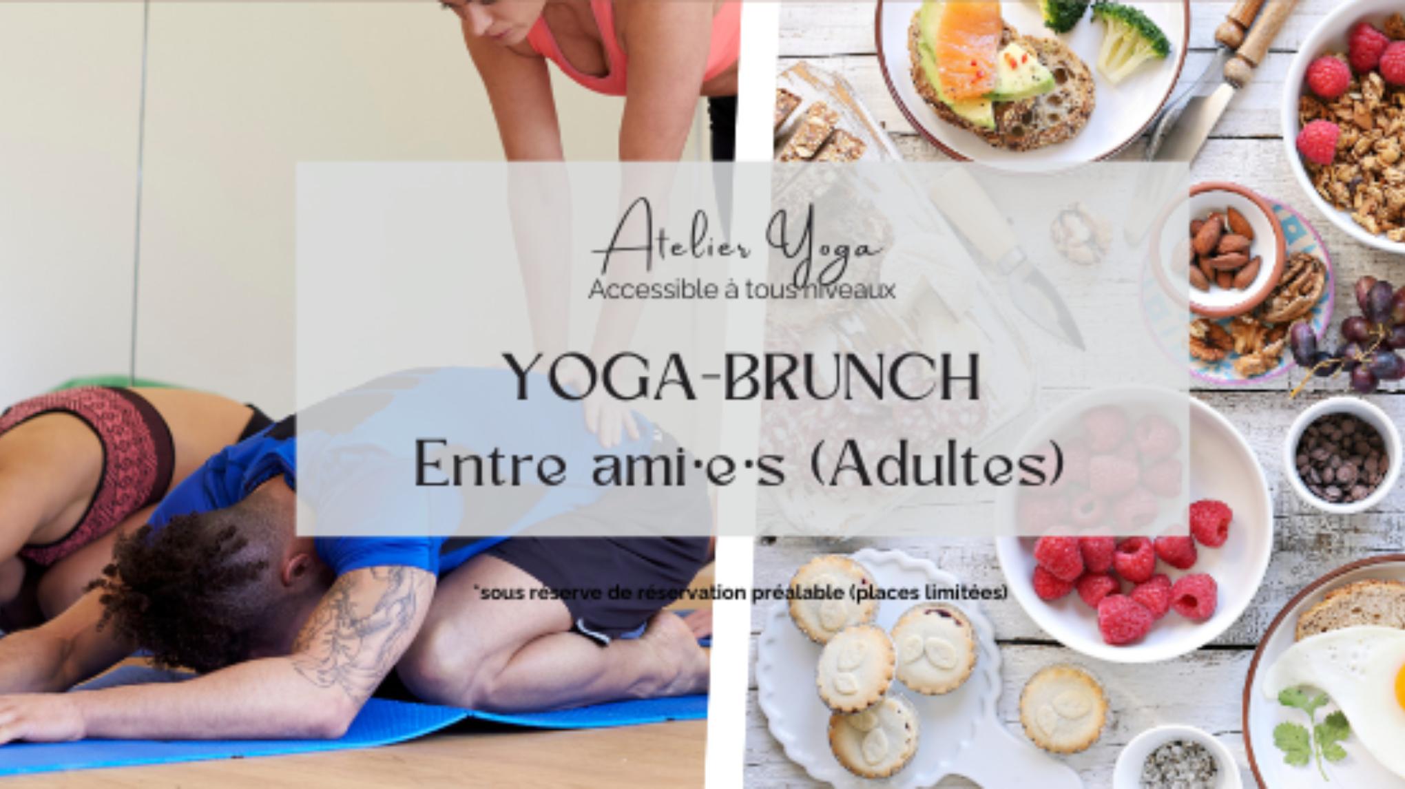 🌼 Atelier Yoga Brunch – Entre ami·e·s (Adultes)