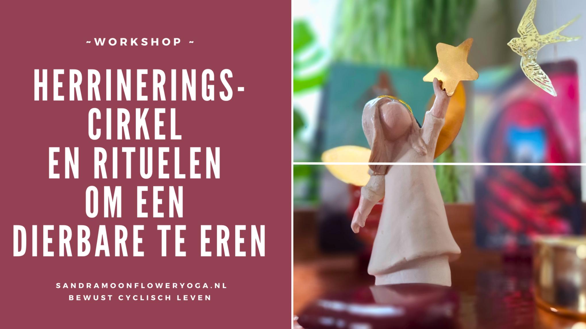 Herinneringscirkel en rituelen om een dierbare te eren