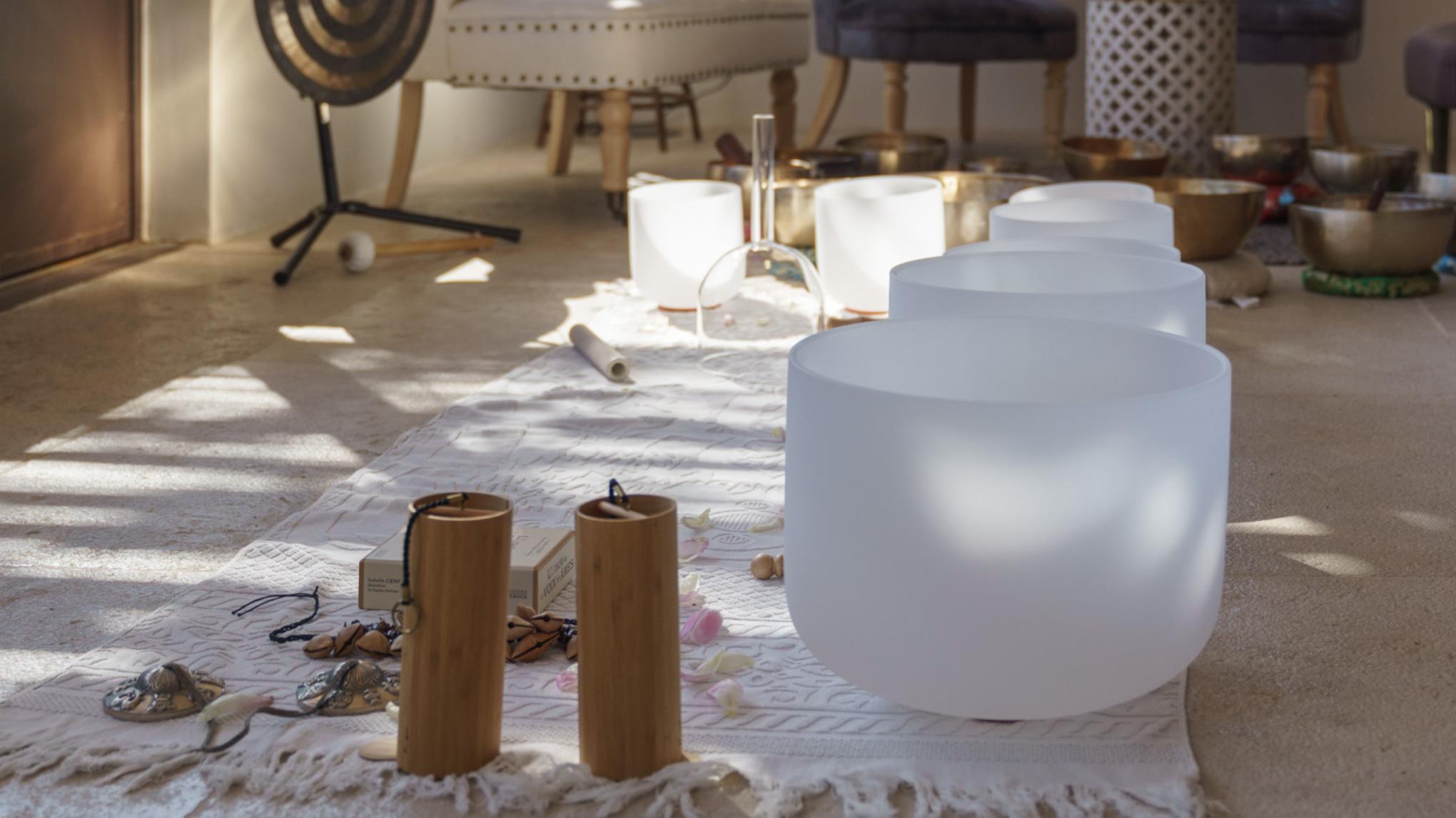 Massage Sonore à la chapelle du château Saint-Pierre de Mejans