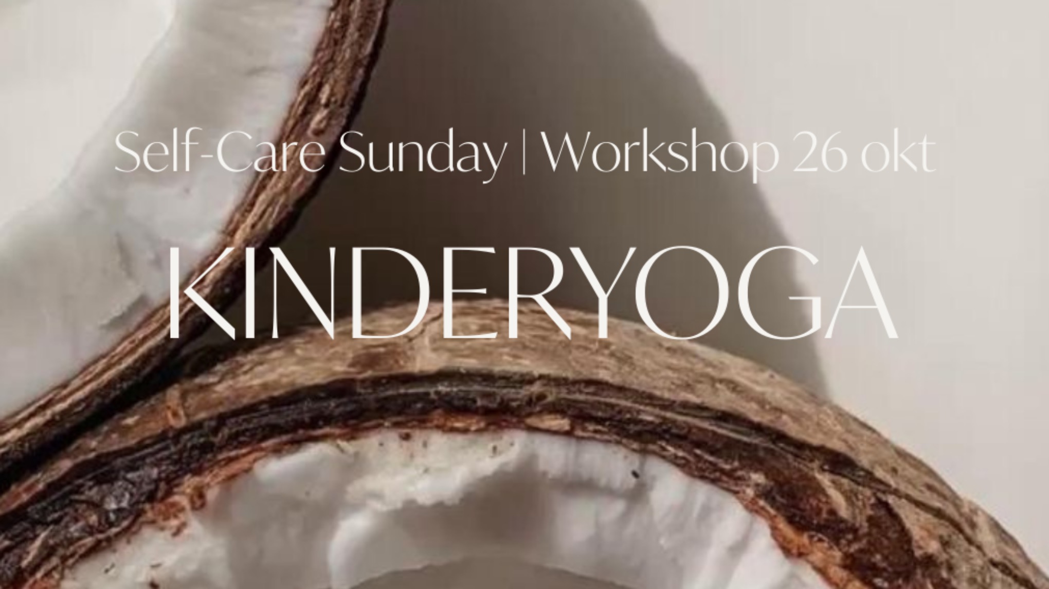 Self-Care Sunday | Workshop kinderyoga