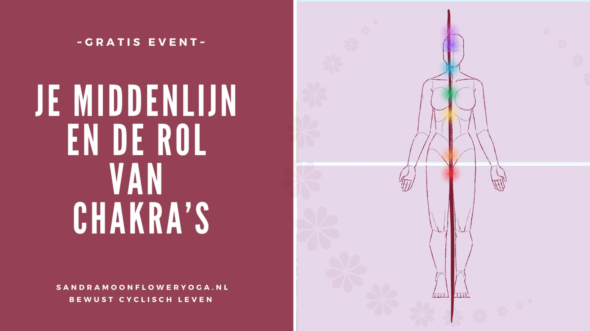 Gratis Event: Je middenlijn en de rol van chakra's