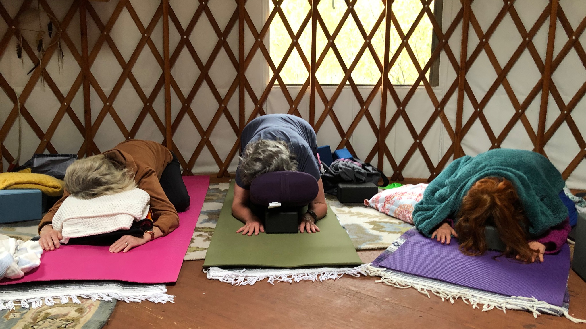 Restorative Yoga in the Yurt - Oct 14 @ 6PM