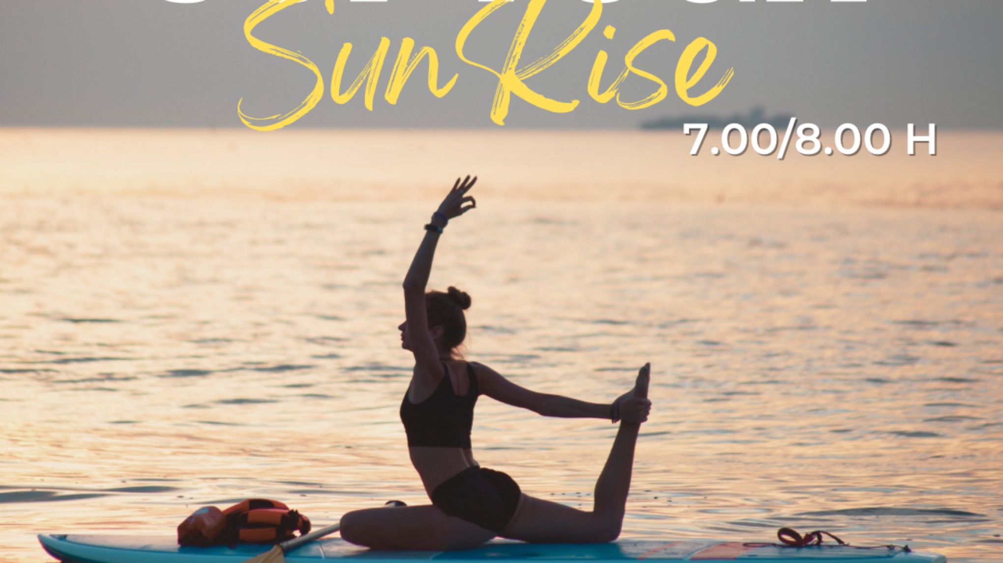 🌅SUN RISE SUP YOGA BADALONA 🌊🕉️