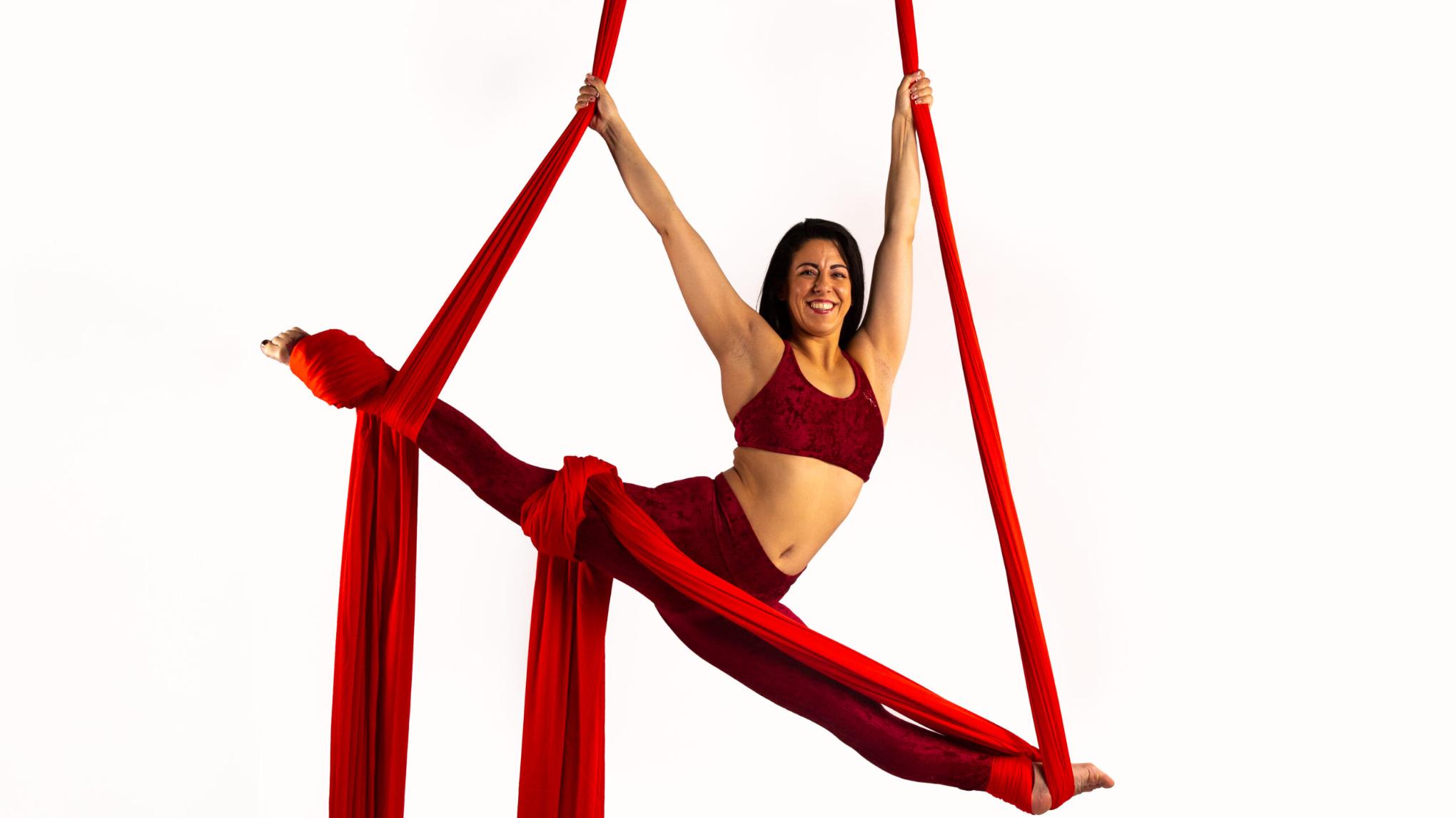 Entrenamiento libre aéreos -Telas y Aro