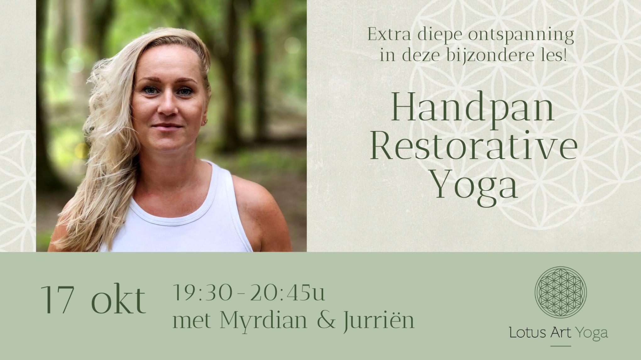 Handpan Restorative Yoga