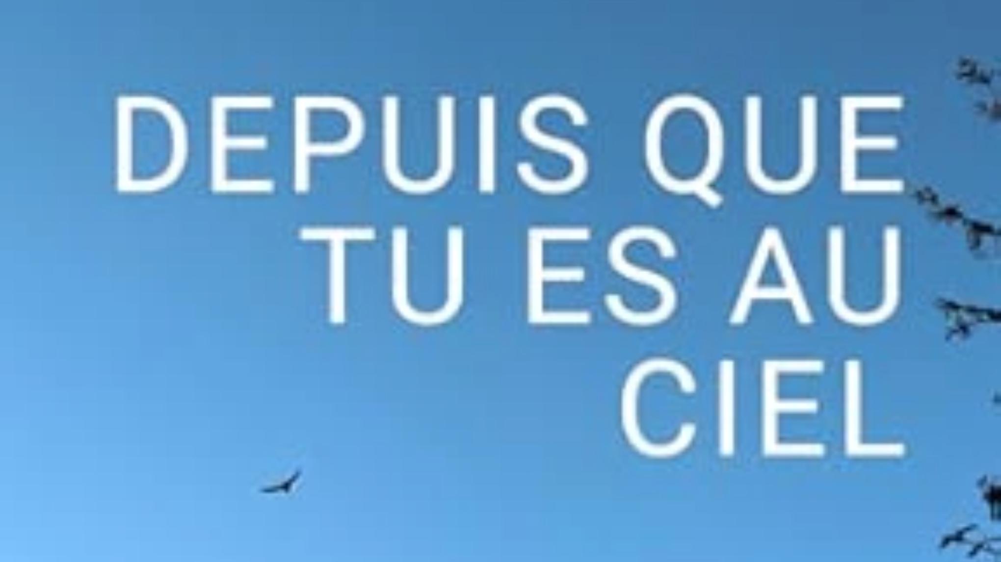 Rencontre "Depuis que tu es au ciel"