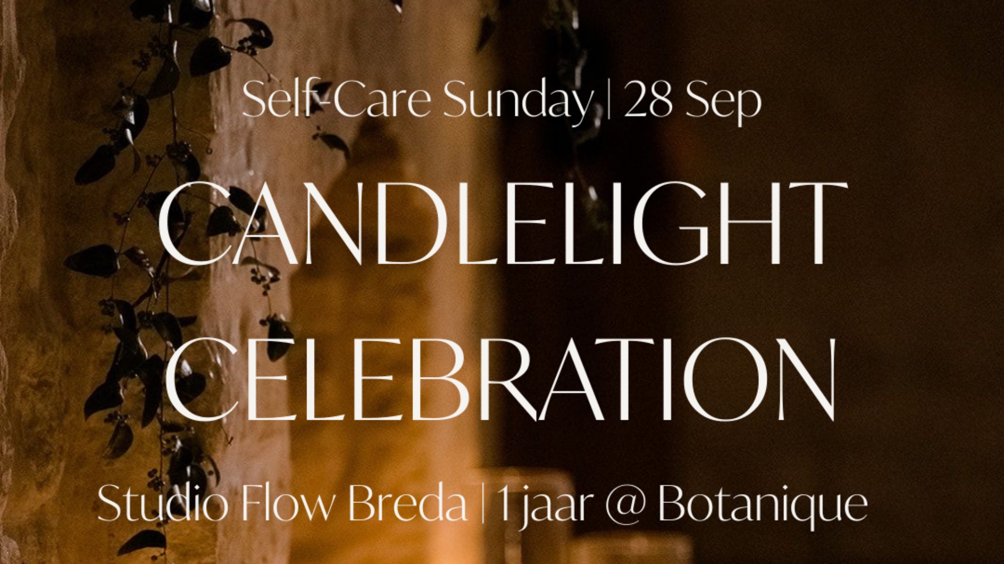 Candlelight Night | 1 jaar Botanique
