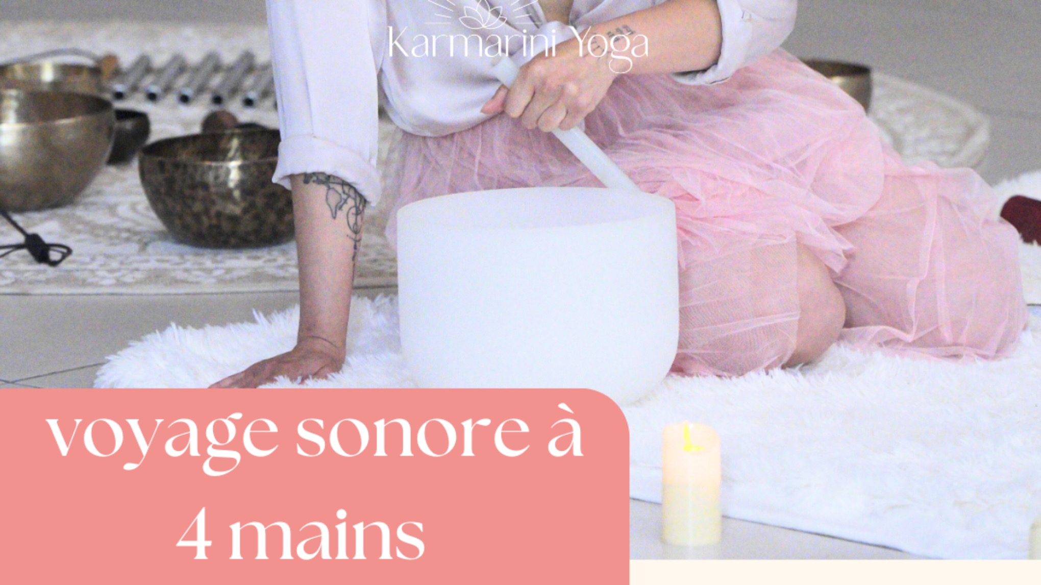 Atelier voyage sonore à 4 mains : 40 euros