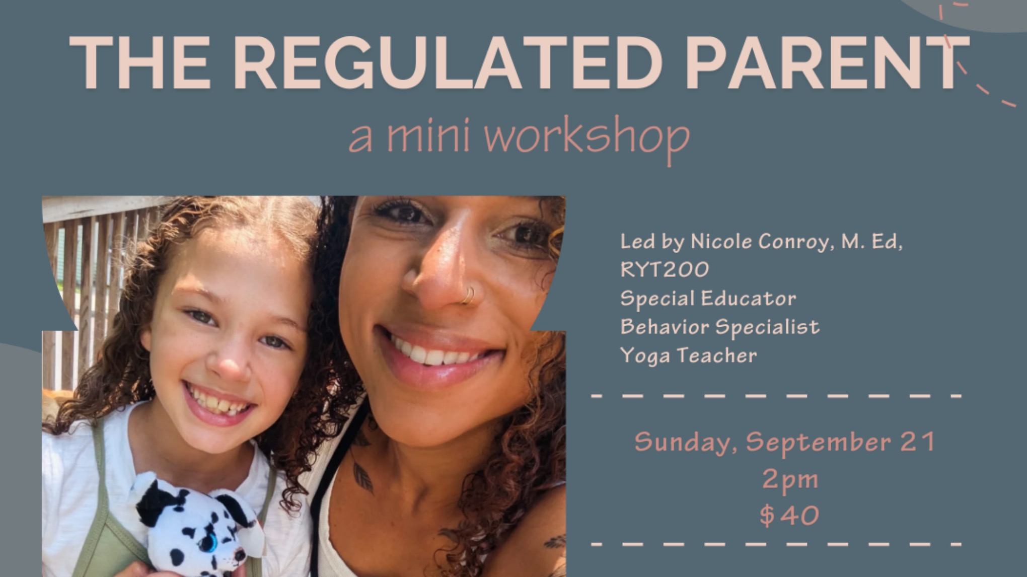 The Regulated Parent a mini workshop