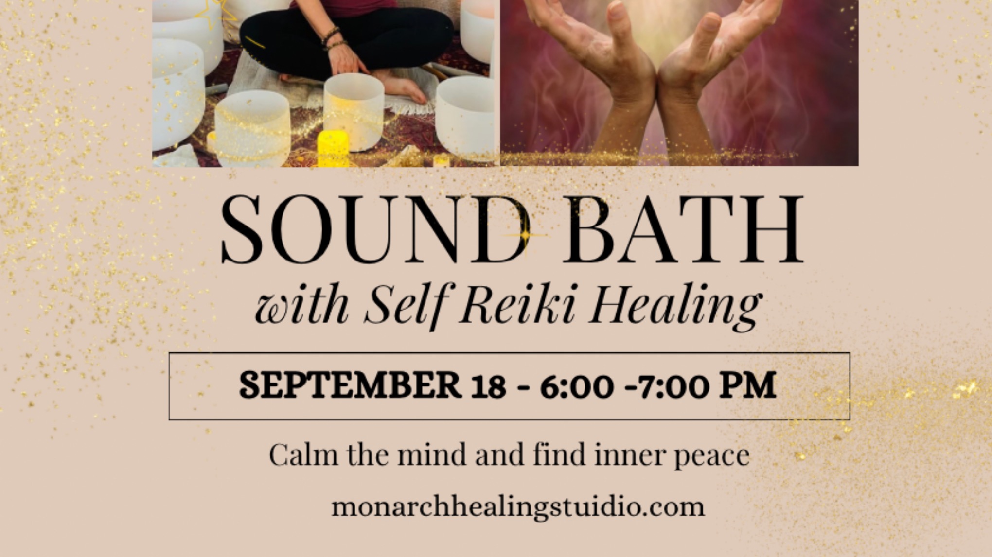 Sound Bath  with self healing Reiki