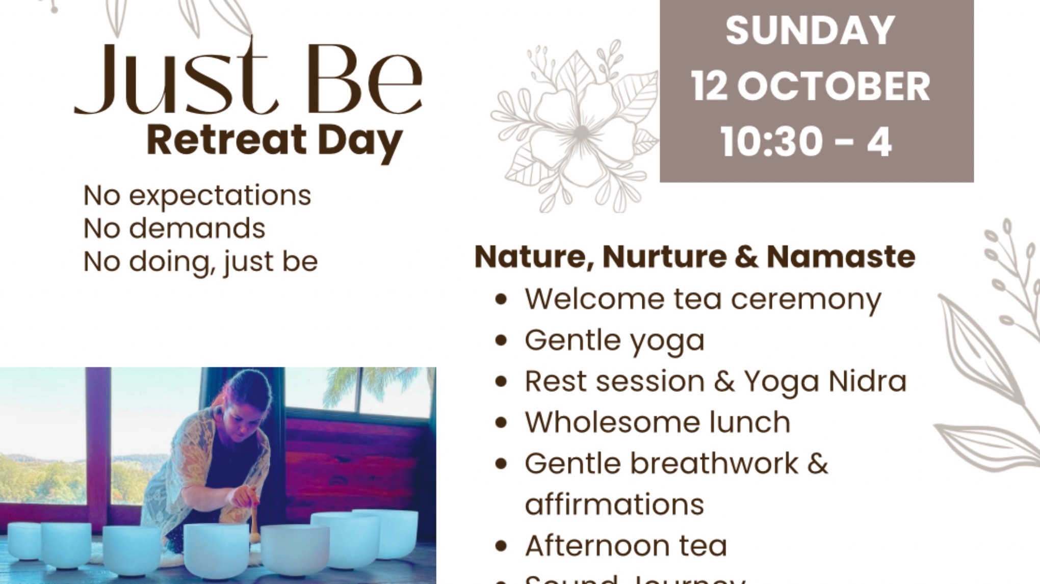 Just Be - Day Retreat