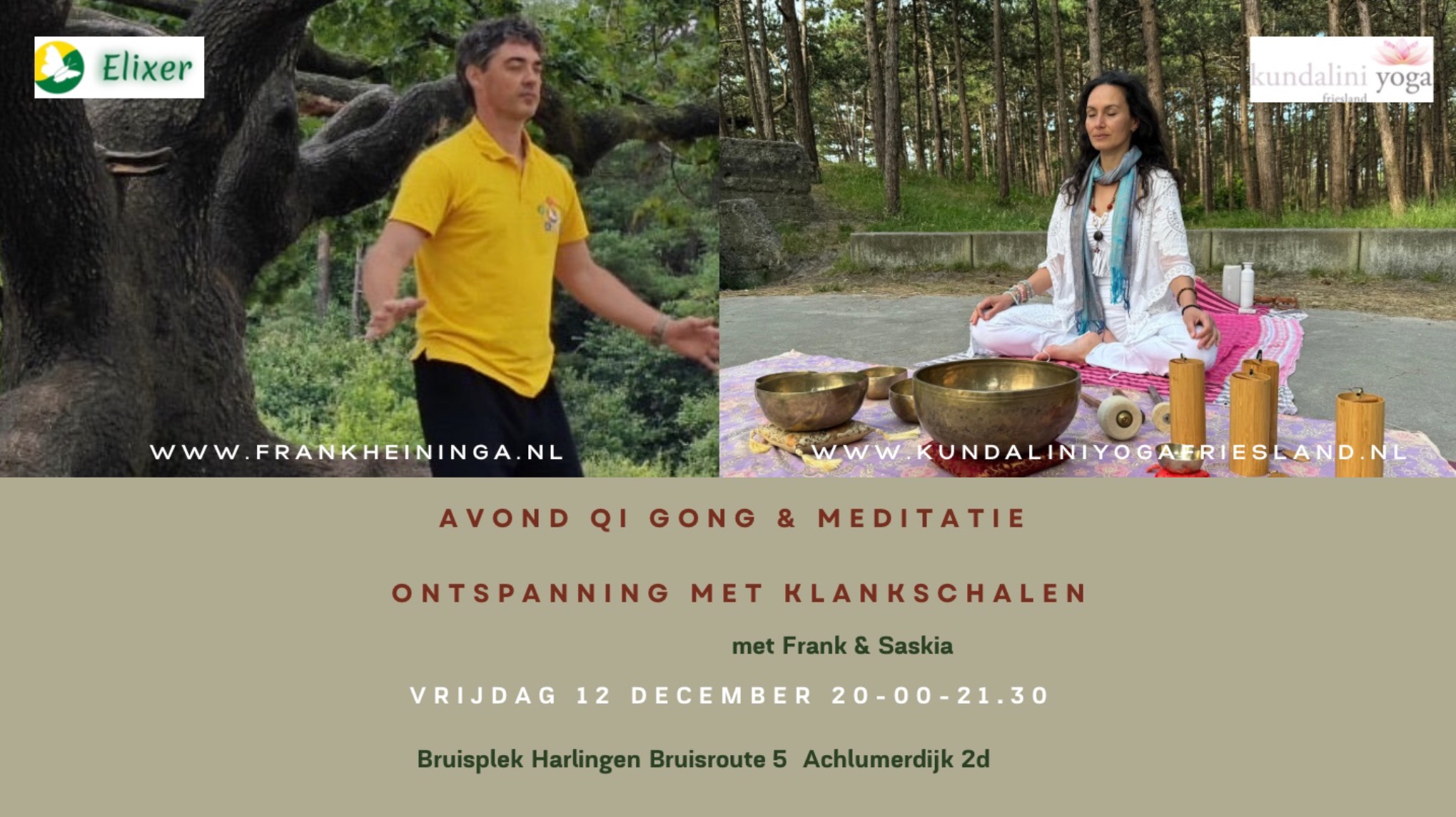 🦋Qi Gong Meditatie & Klankschalen Harlingen