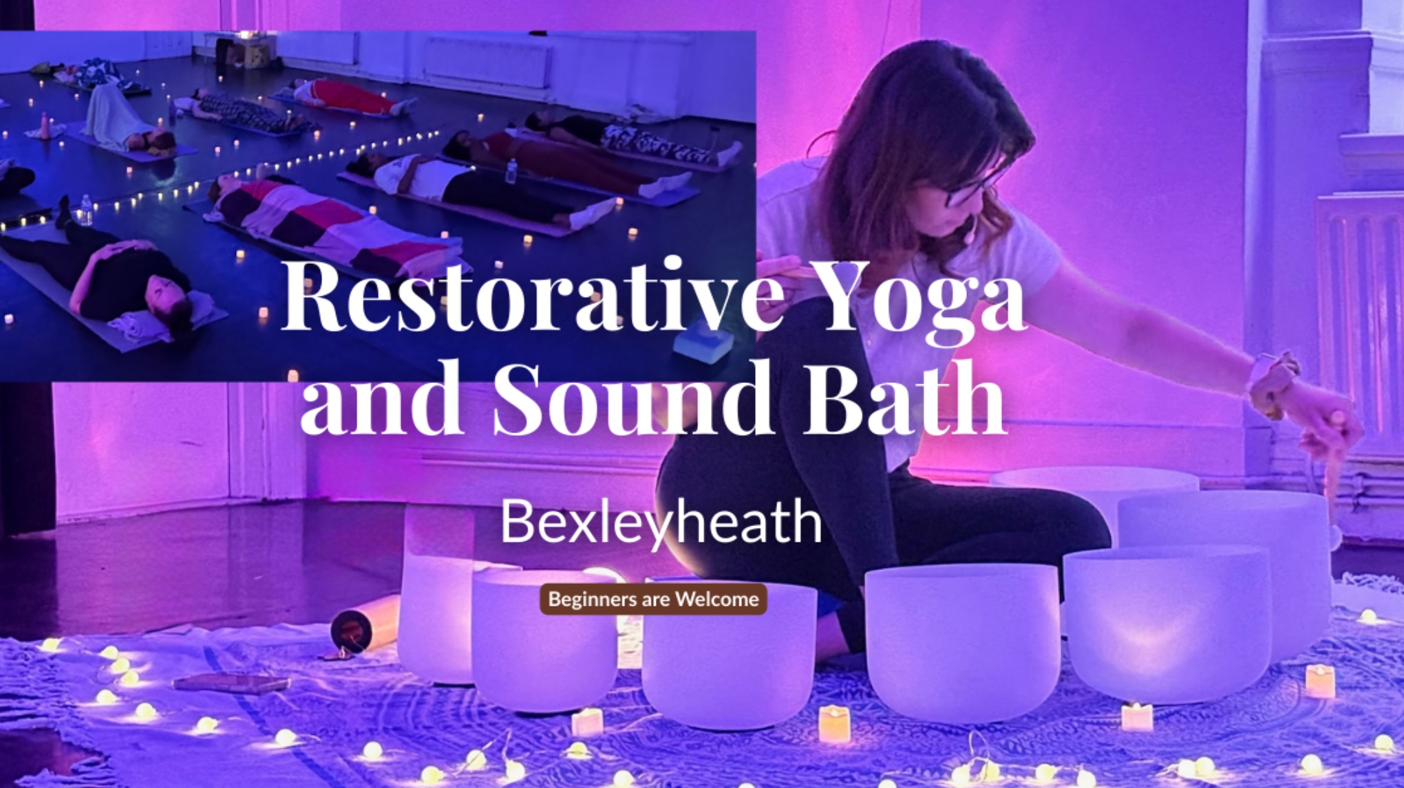 Candlelight Yoga and Sound Bath - Bexleyheath