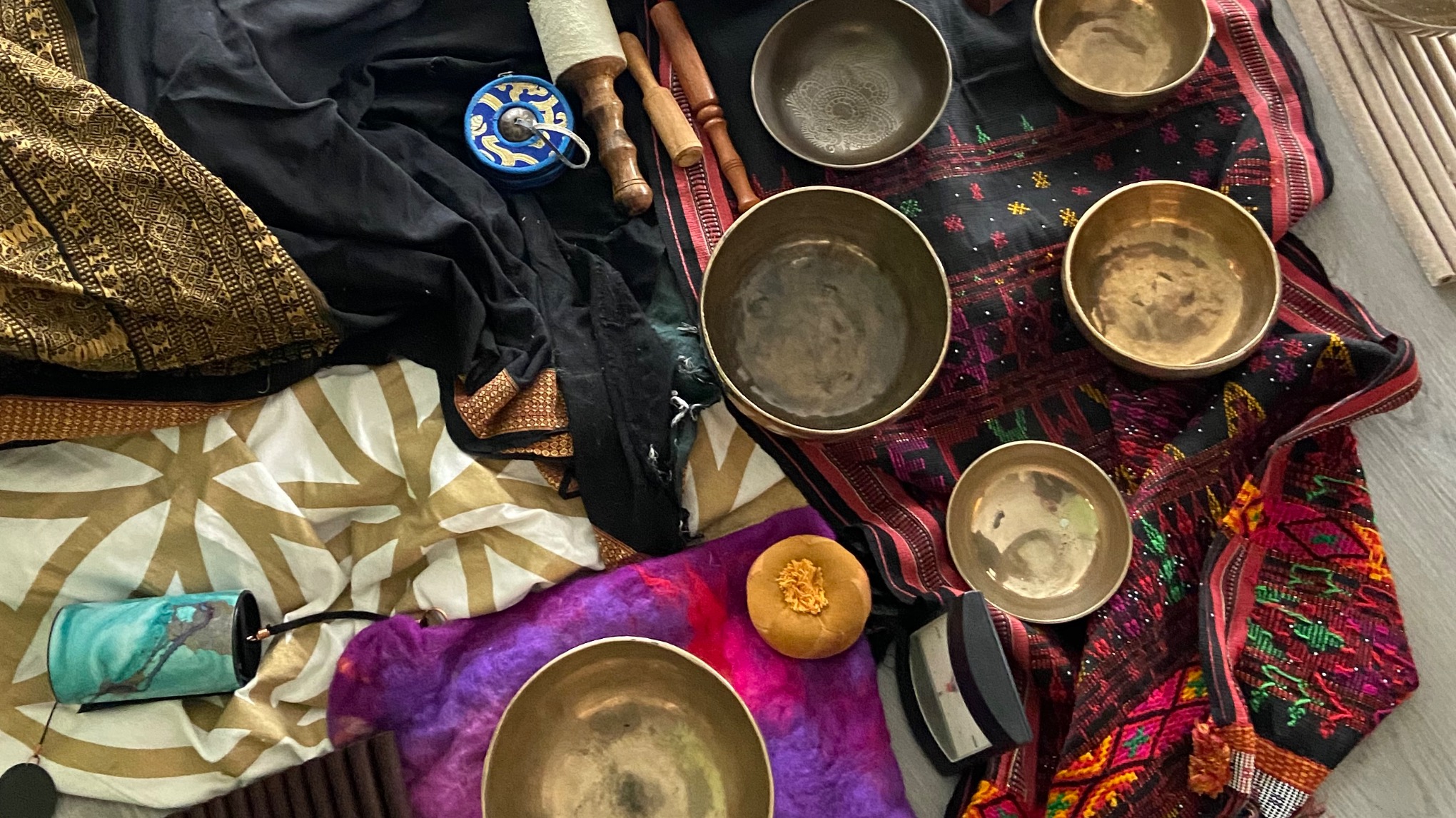 Klankschalen en meditatie