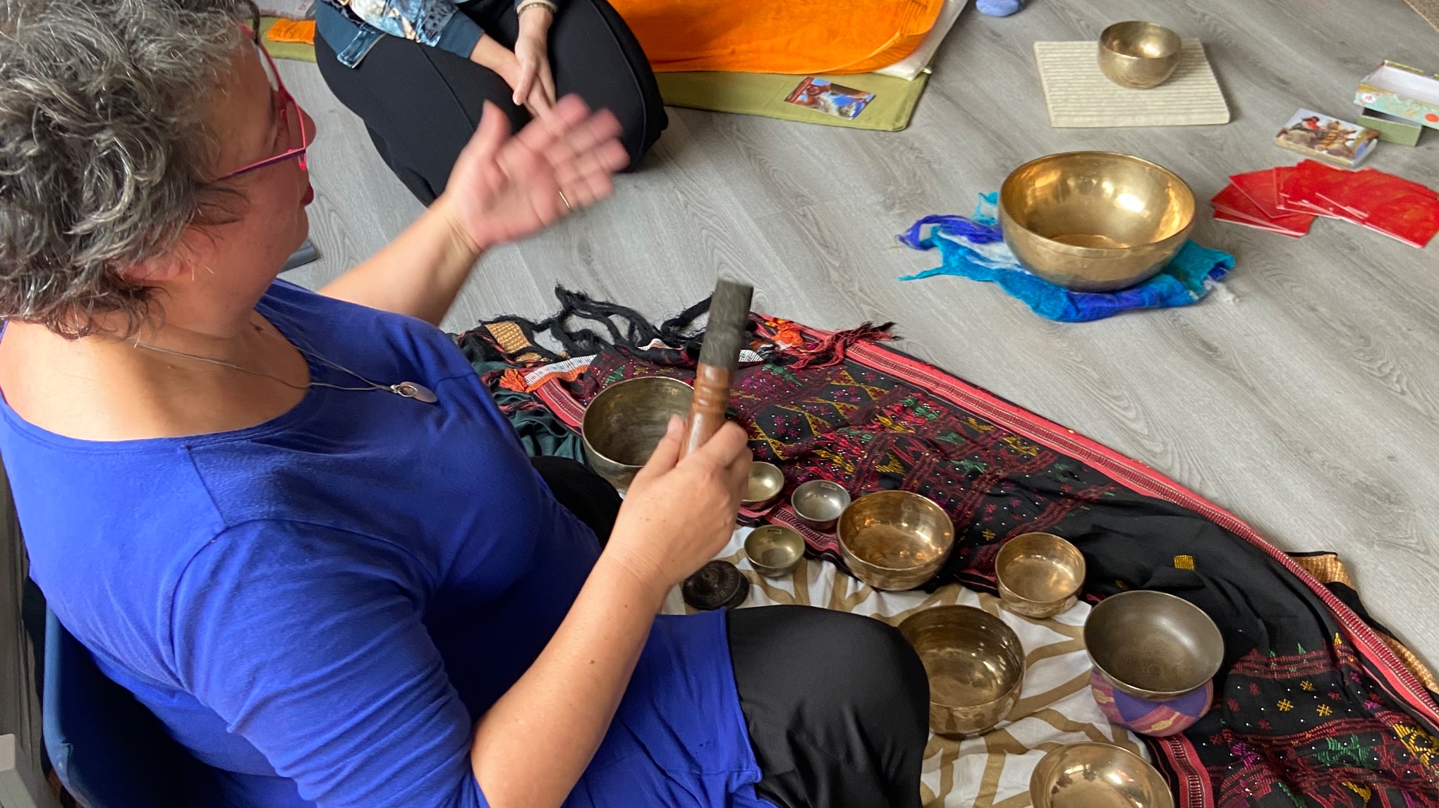 Klankschalen en meditatie