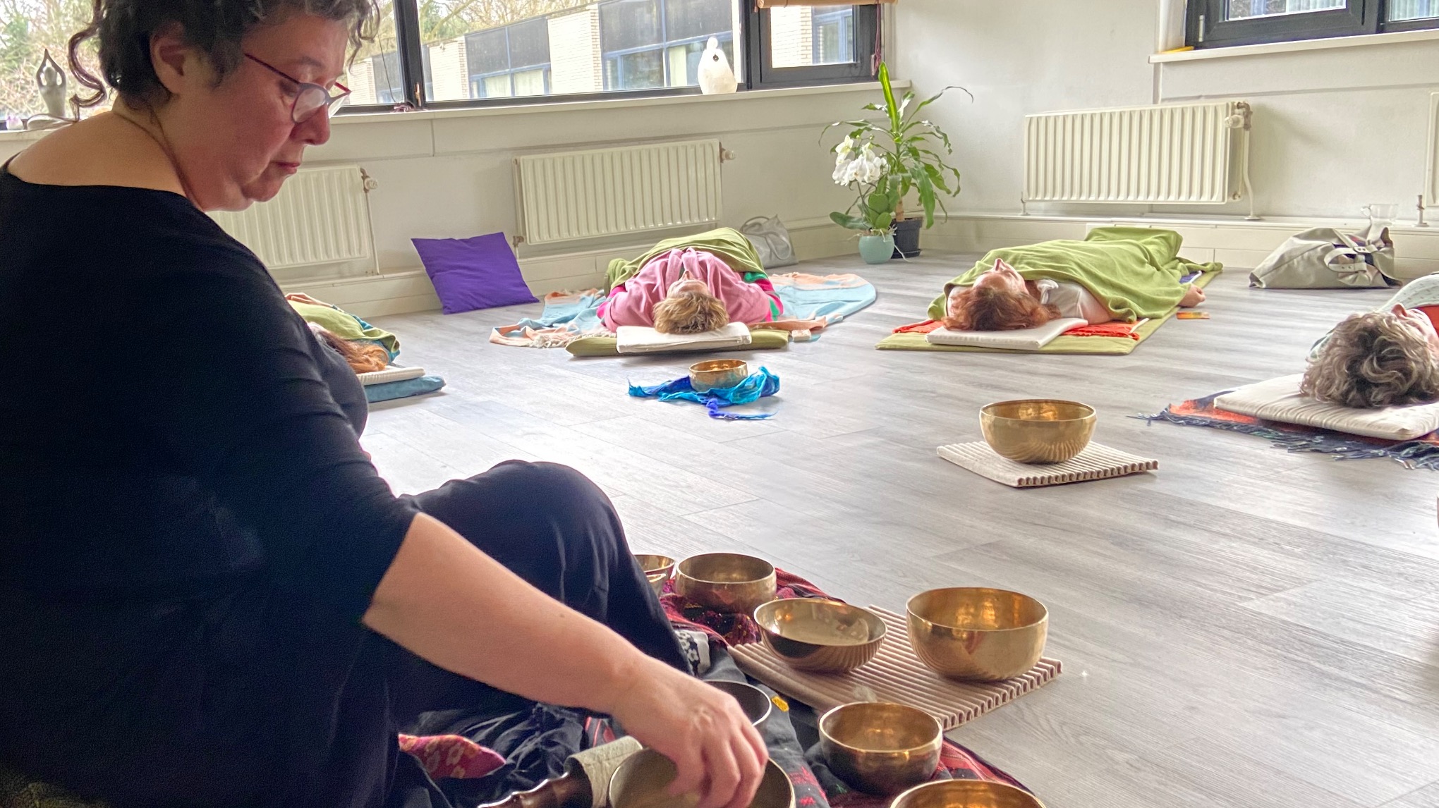 Klankschalen en meditatie