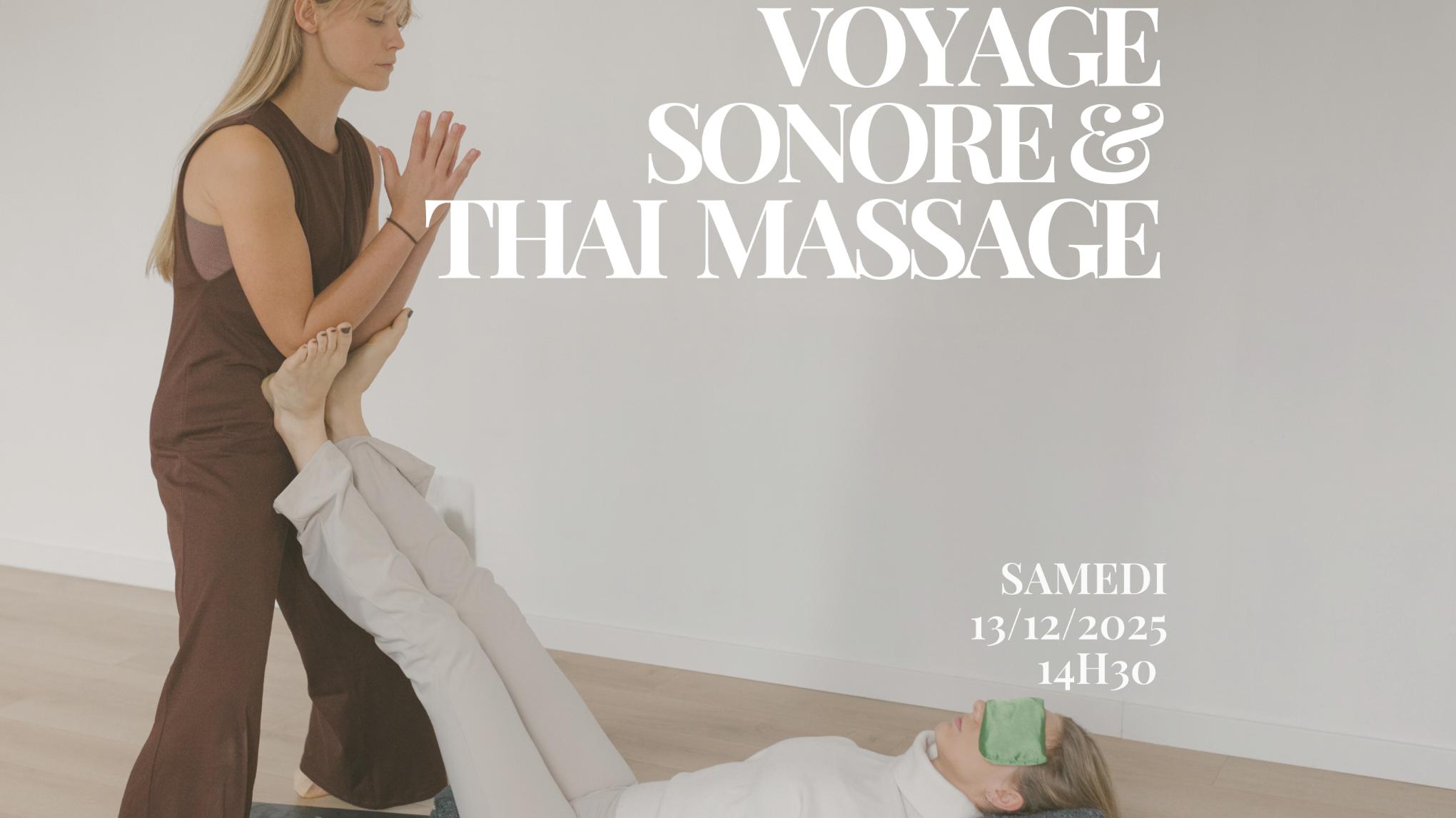 Voyage Sonore & Thai Massage