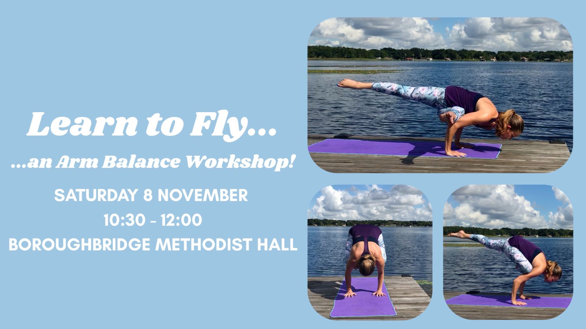 Learn to Fly - An arm balance workshop