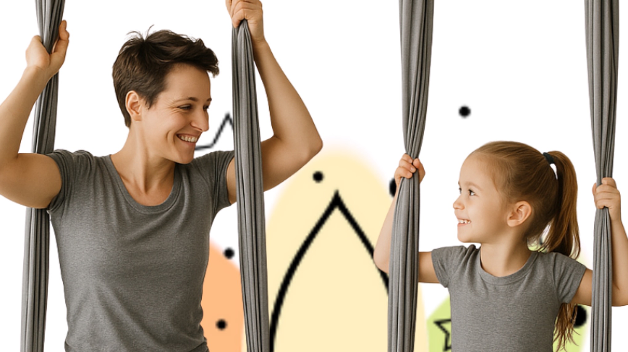 Eltern-Kind-Aerialabenteuer für Kinder ab 5 Jahren