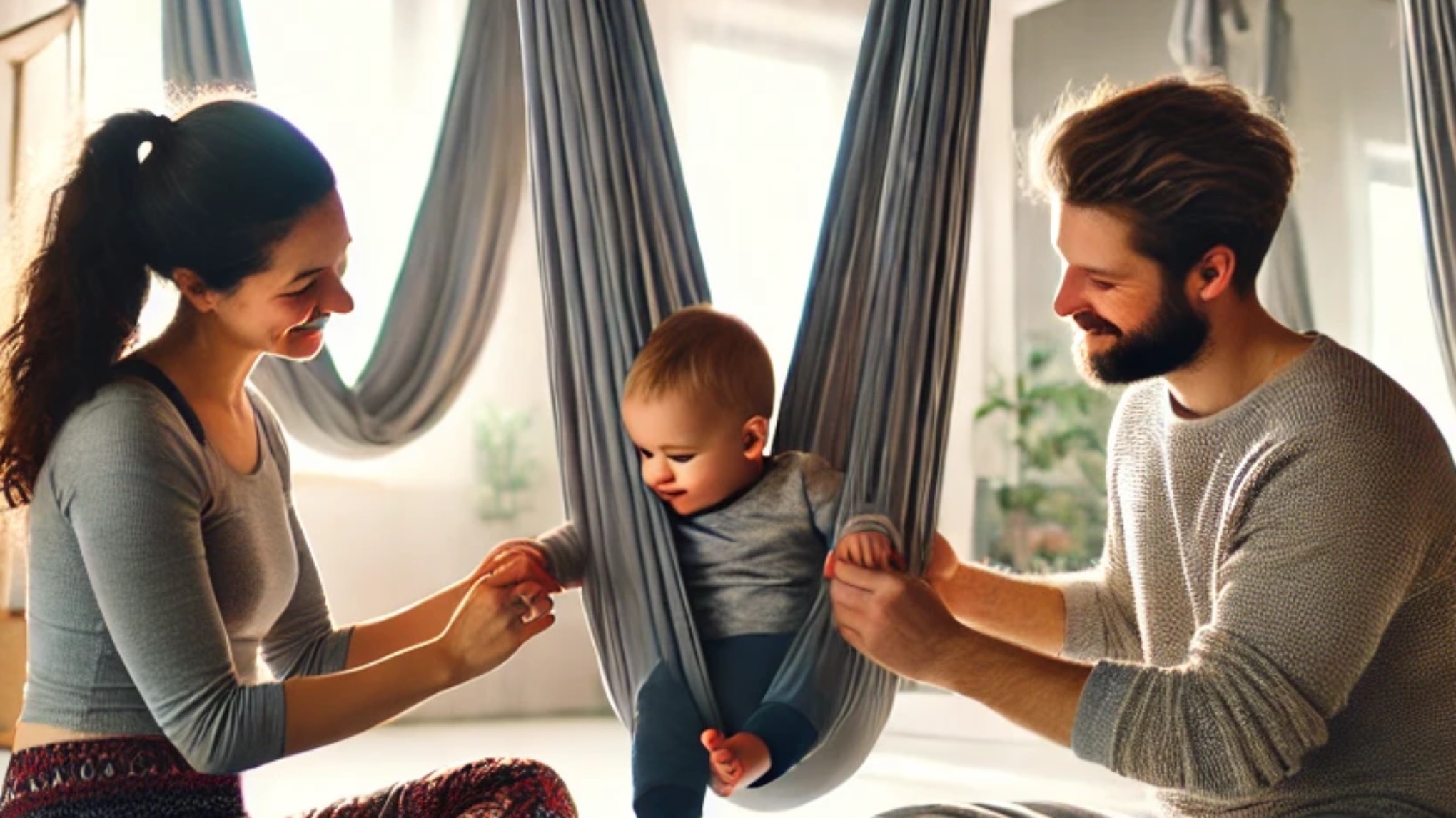 Eltern-Kind-Aerialabenteuer für Kinder ab 3 Jahren