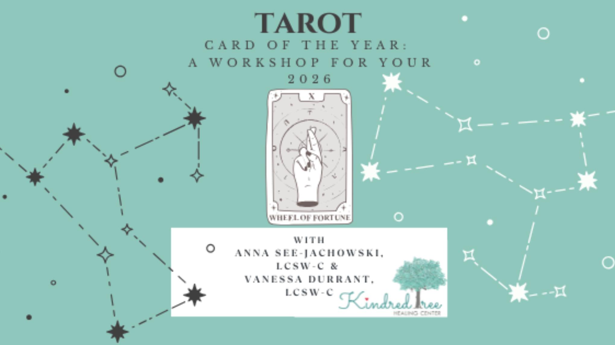 Tarot Card Of The Year: A Workshop For Your 2026