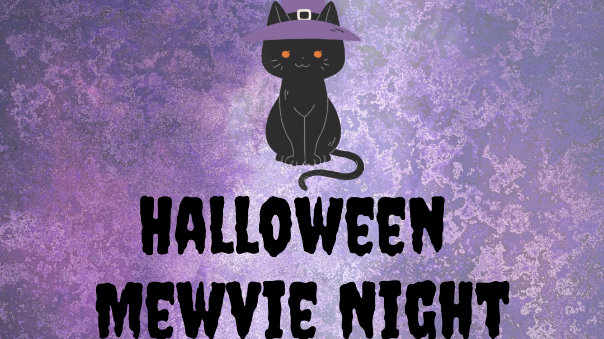 Halloween Mewvie Night