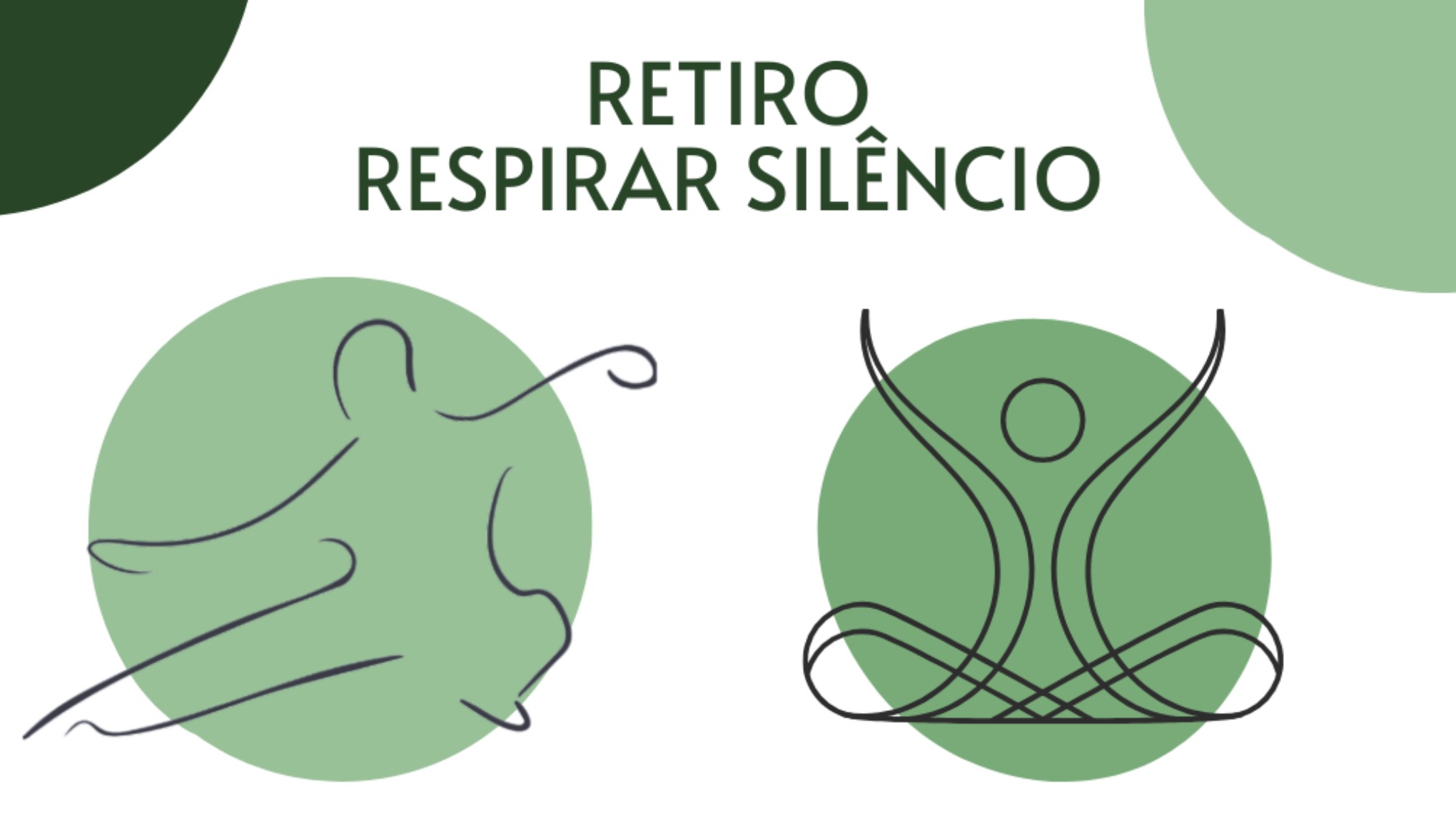 retiro de chi kung e yoga, com ágata e carla