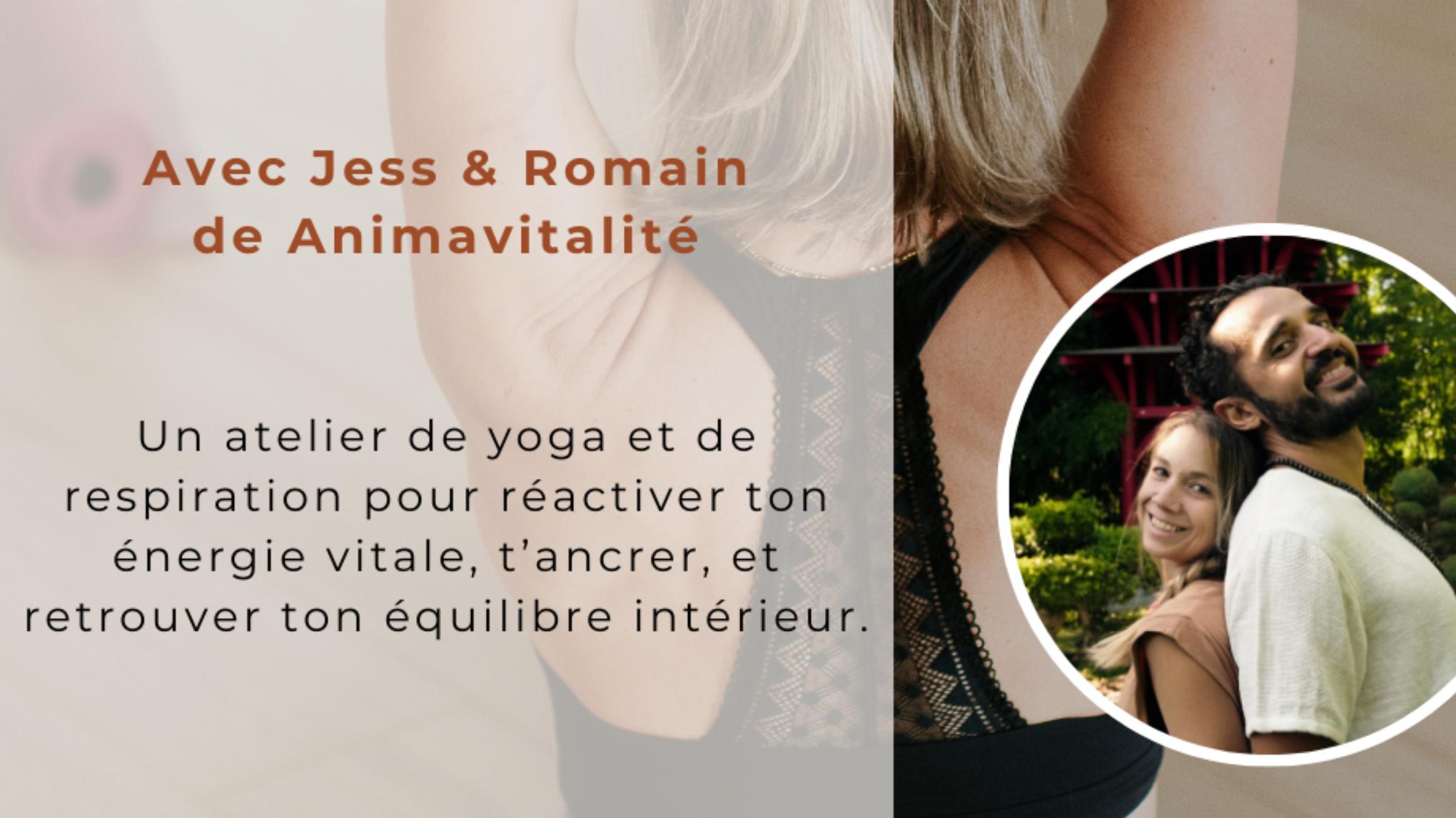 Atelier "Retrouver son énergie en harmonisant ses chakras" -  Jess & Romain