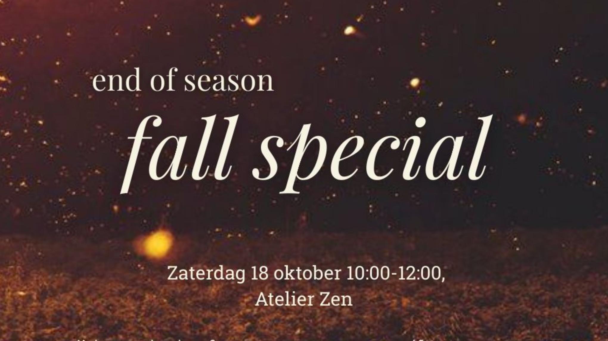 SEASON SPECIAL – FALL 🍂