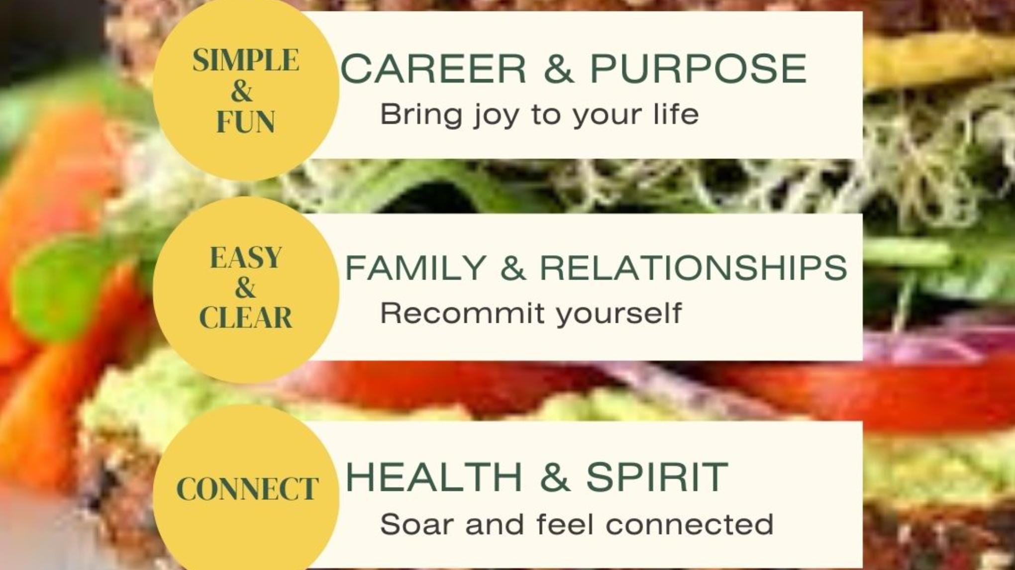 The SANDWICH CONNECTION - Healing and Manifesting your Soul Purpose