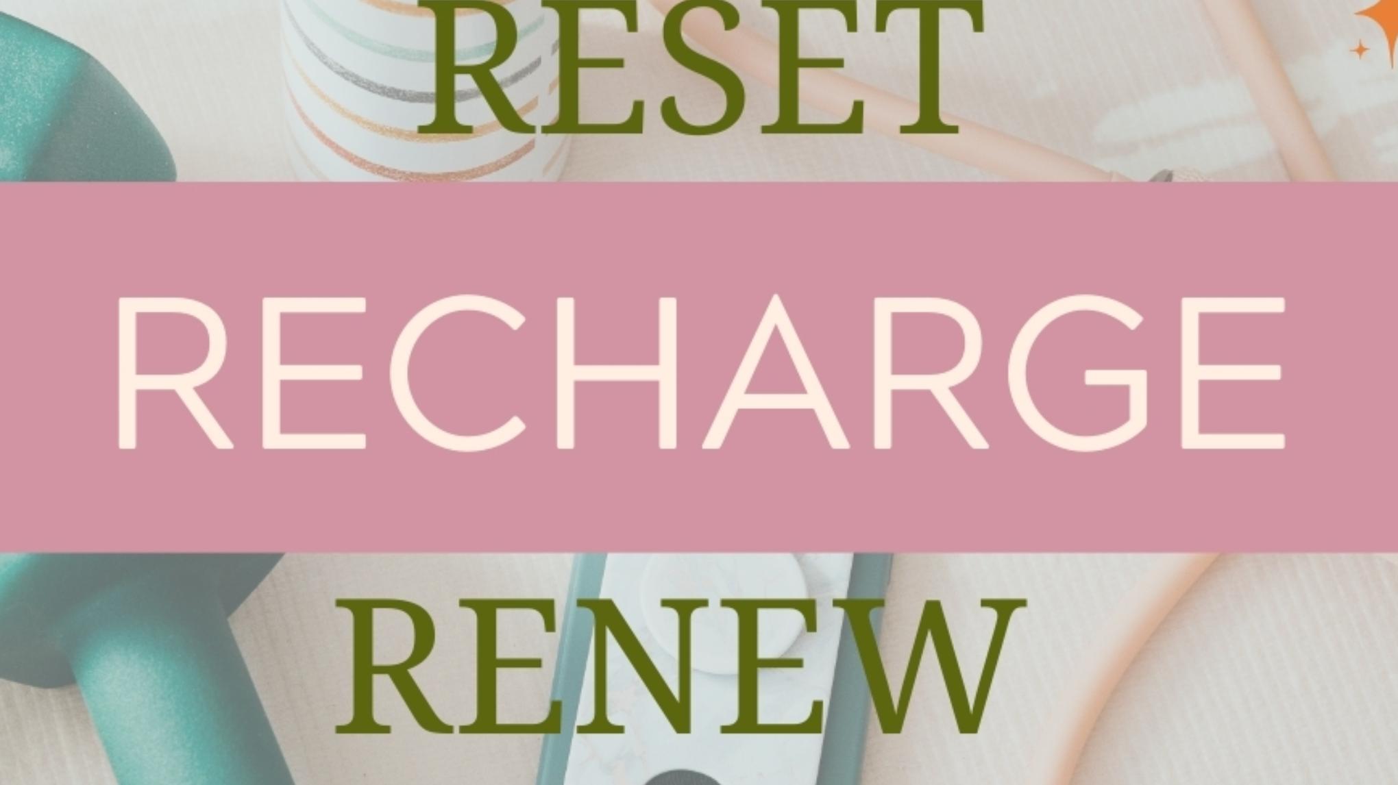 8 Week Wellness Challenge - Reset, Renew, Recharge