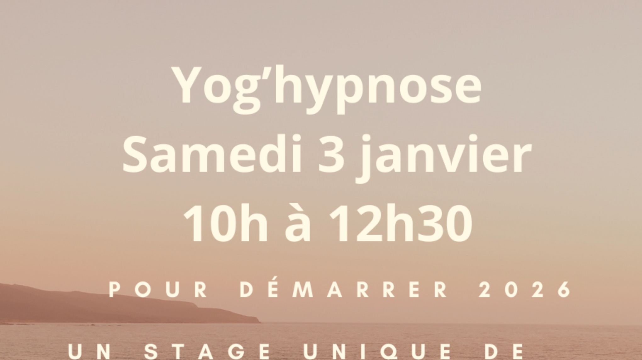 Yog'hypnose : Nouvelle année, nouveau cycle