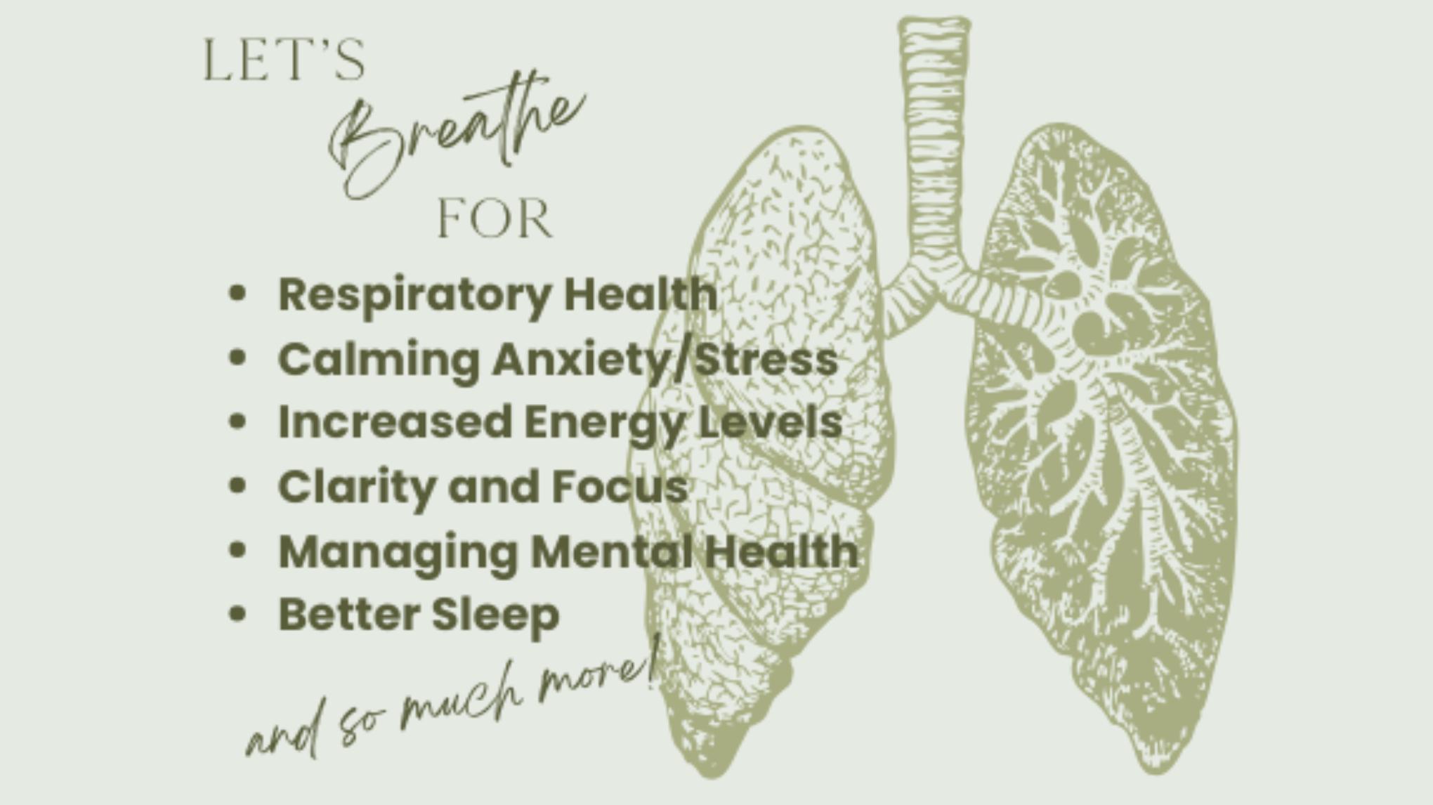 Breathing for Managing Stress & Respiratory Health