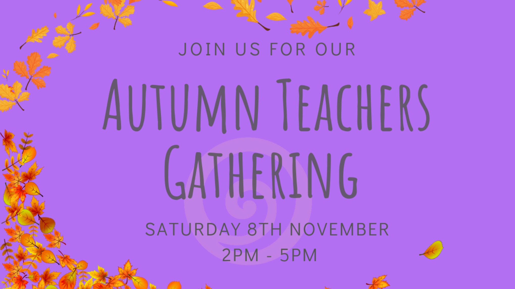 Autumn Seasonal Yoga Teachers Gathering