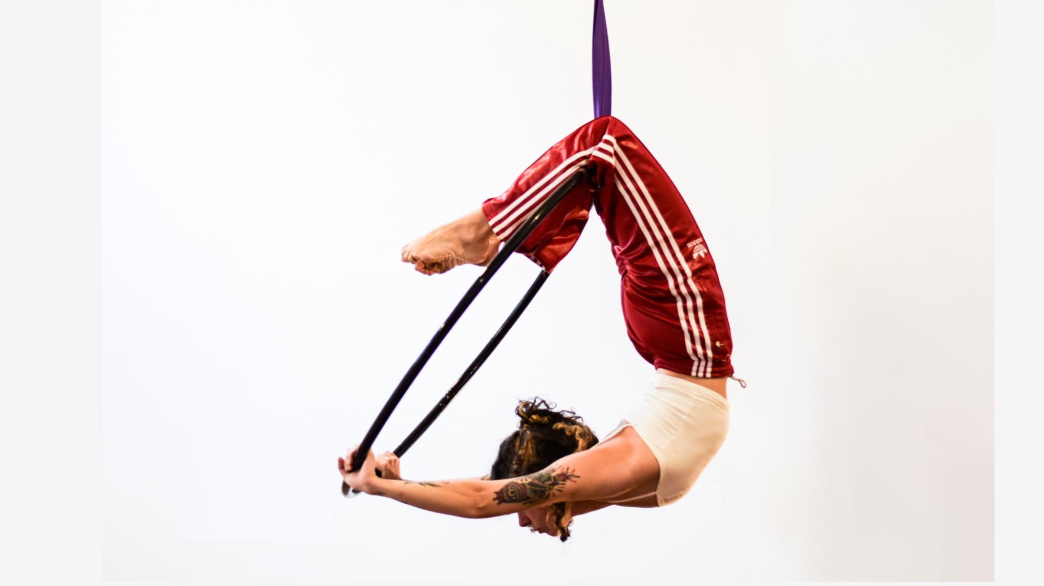 Entrenamiento libre aéreos -Telas y Aro