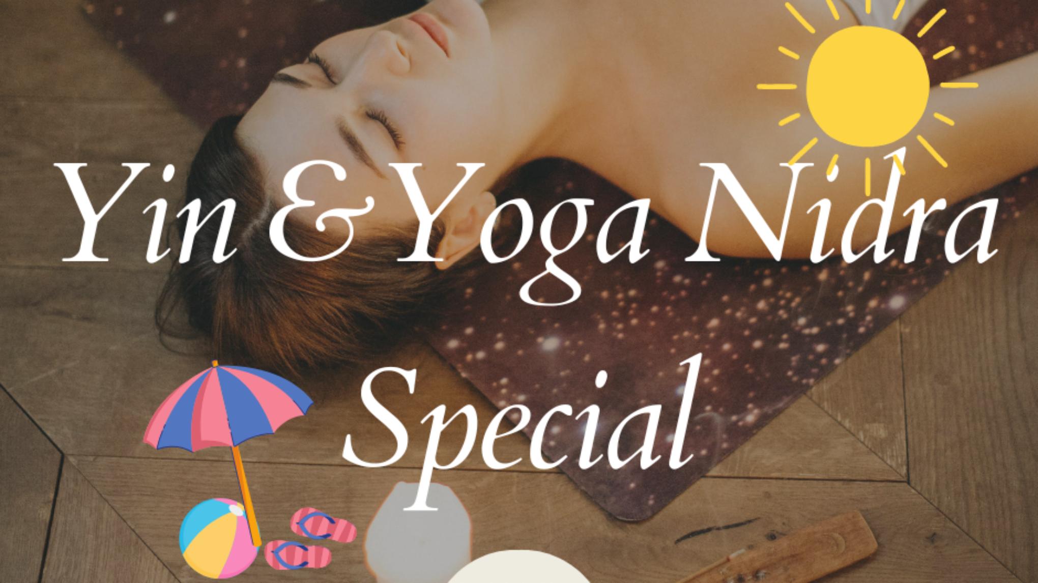 Yin & Yoga Nidra - Zomer Special ☀️