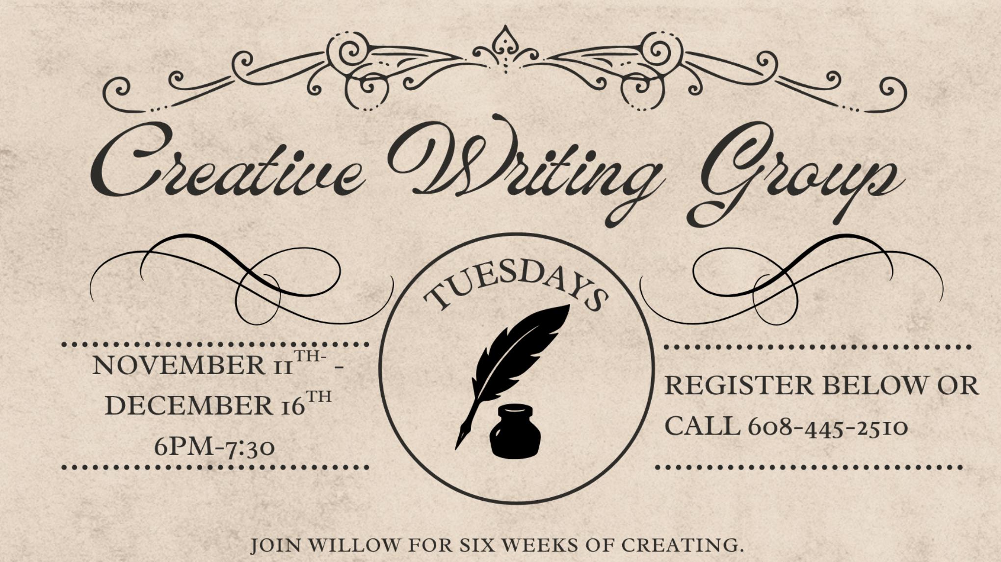 Group Therapy:  Creative Writing Group