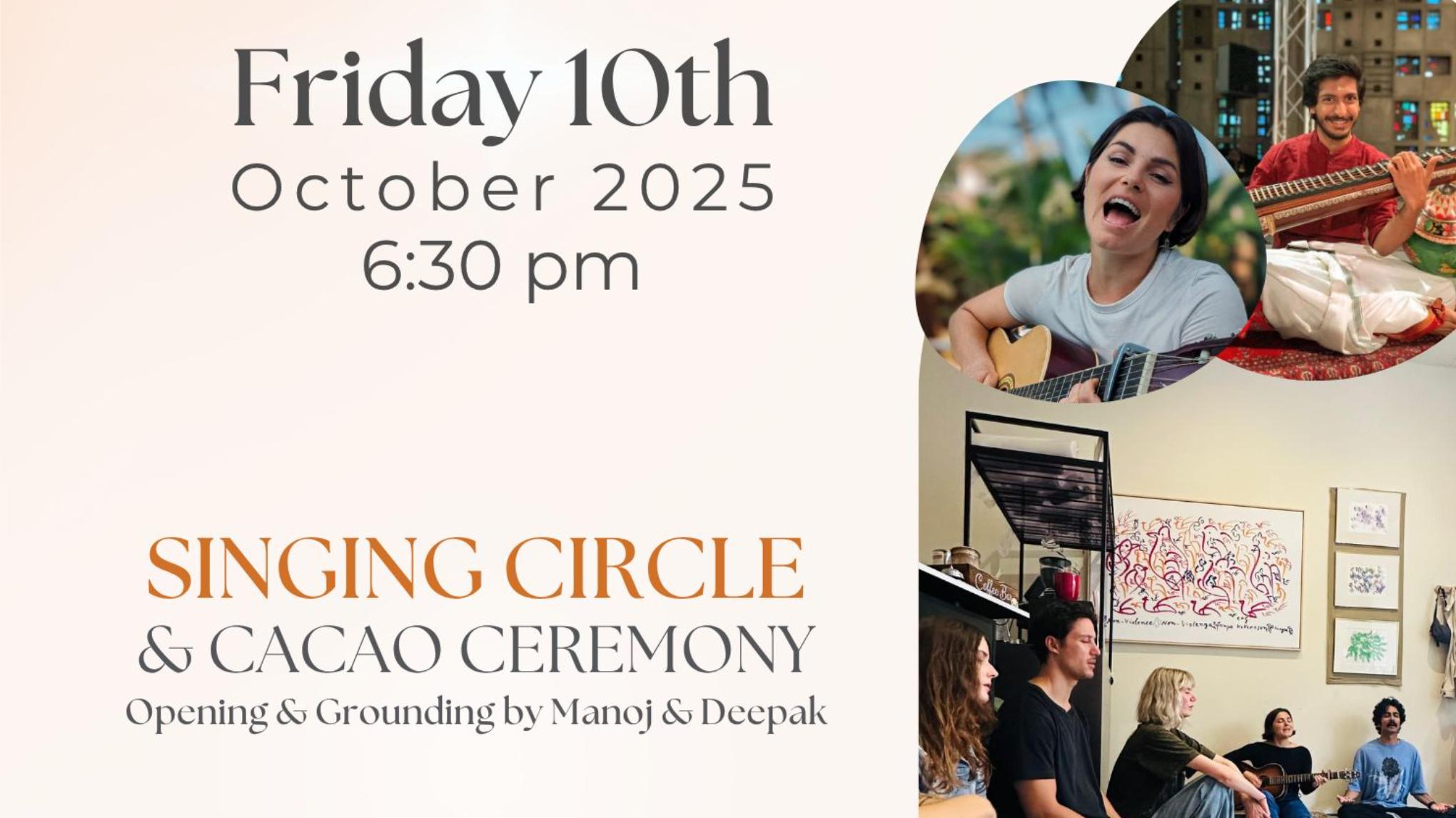World Mental Health Day Special: Singing circle & cacao ceremony