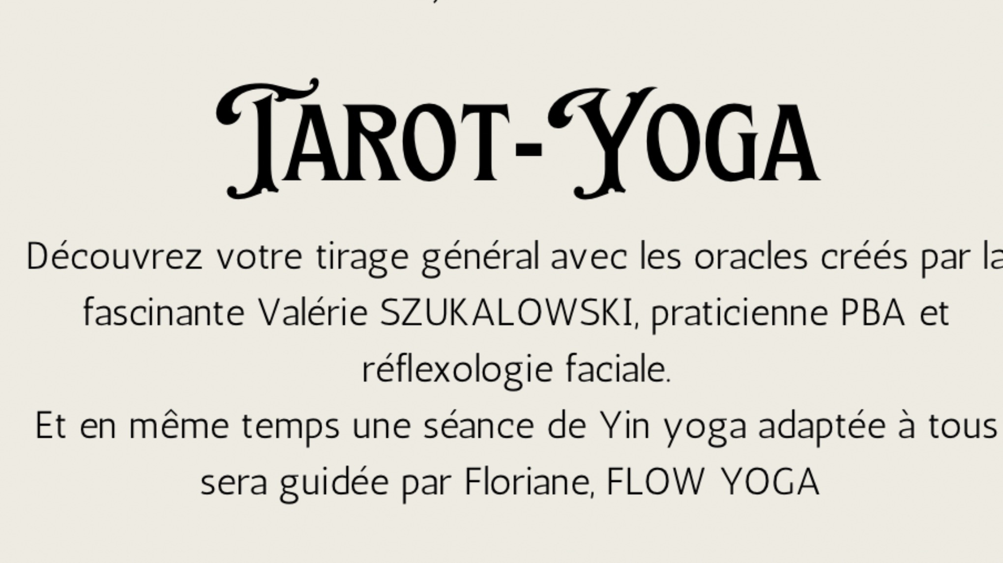 Tarot Yoga