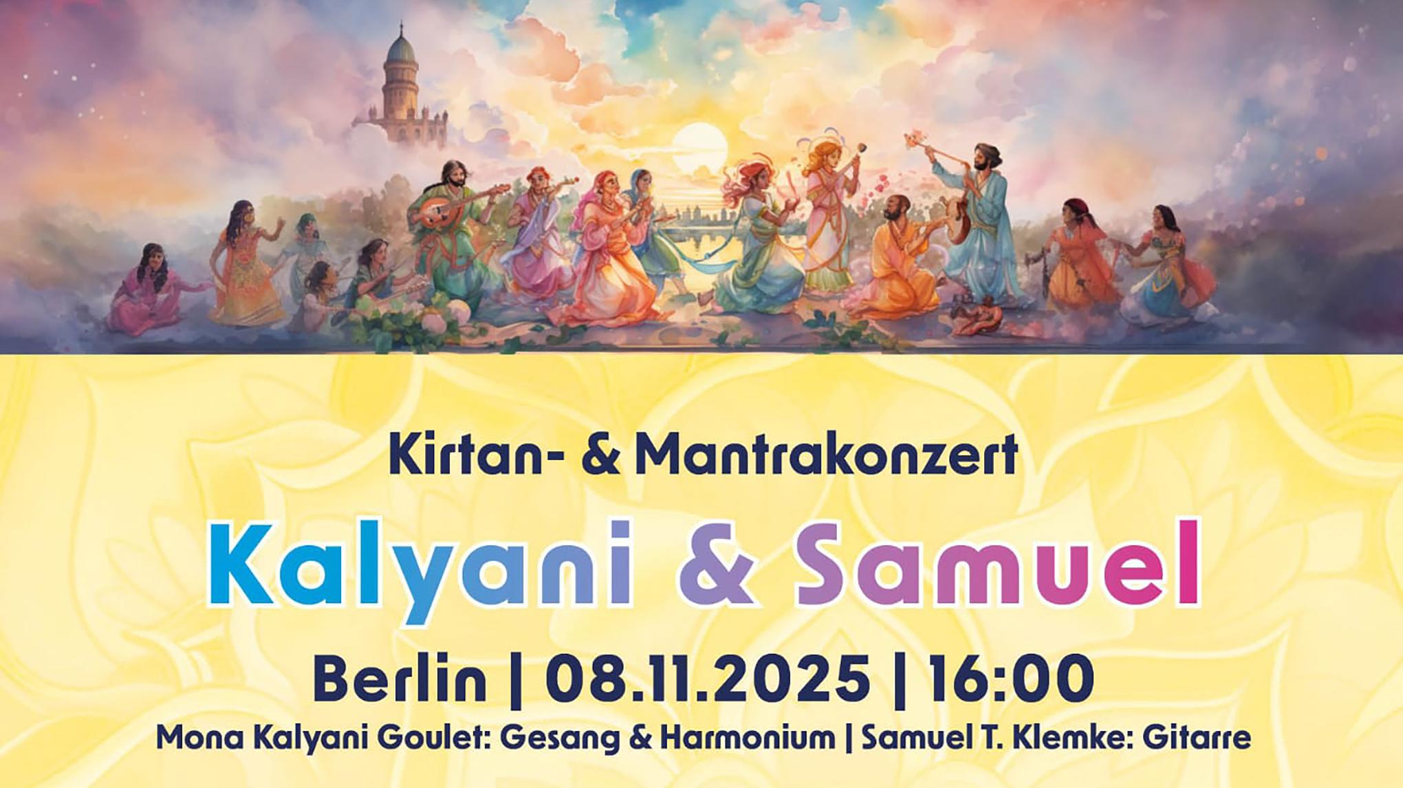 Waves of Bhakti: Kirtan mit Kalyani und Samuel