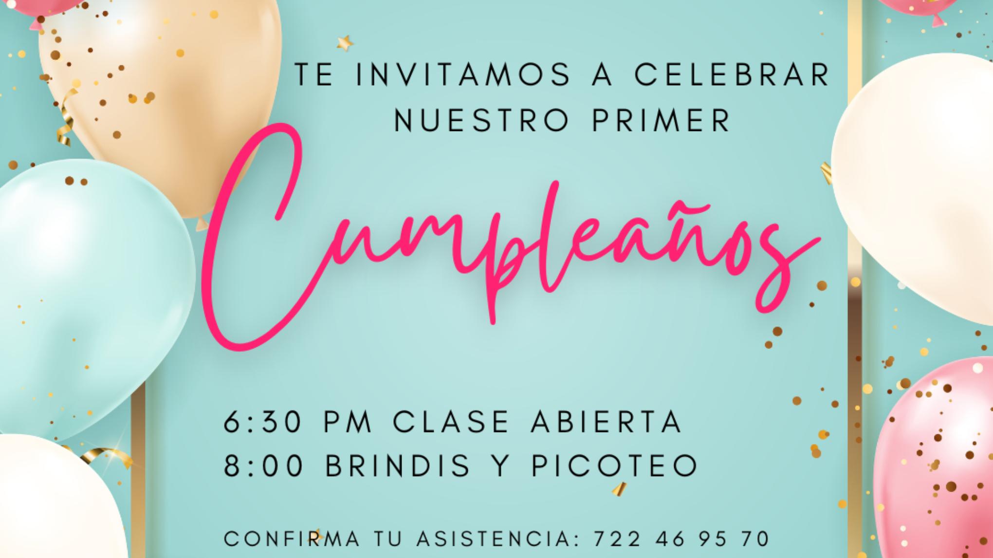 Clase Abierta y Celebracion Cumpleaños - Open Class & Birthday Celebration