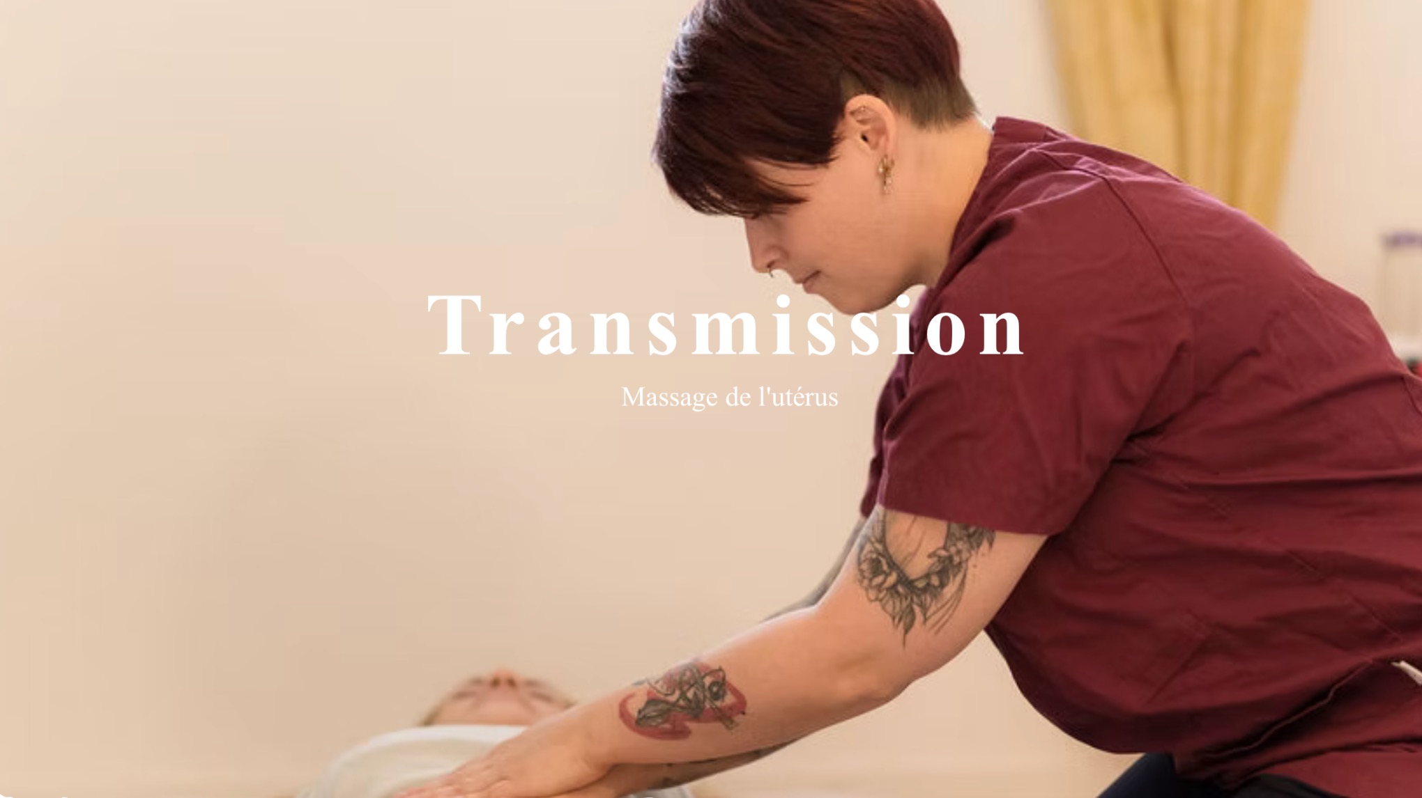 Transmission: Massage de l'Utérus